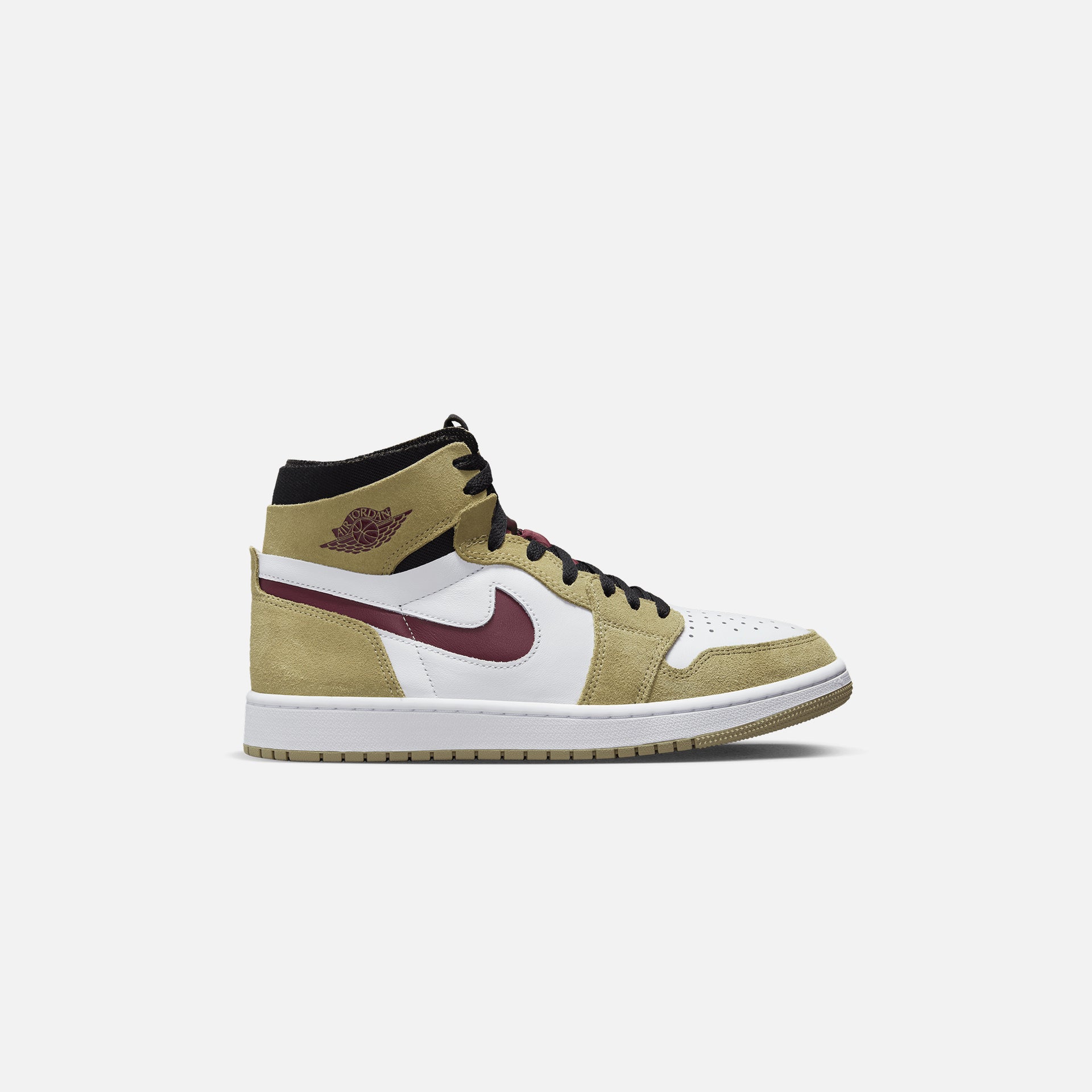 Nike Air Jordan 1 Zoom CMFT - Neutral Olive / Altitude Green / Cherrywood Red