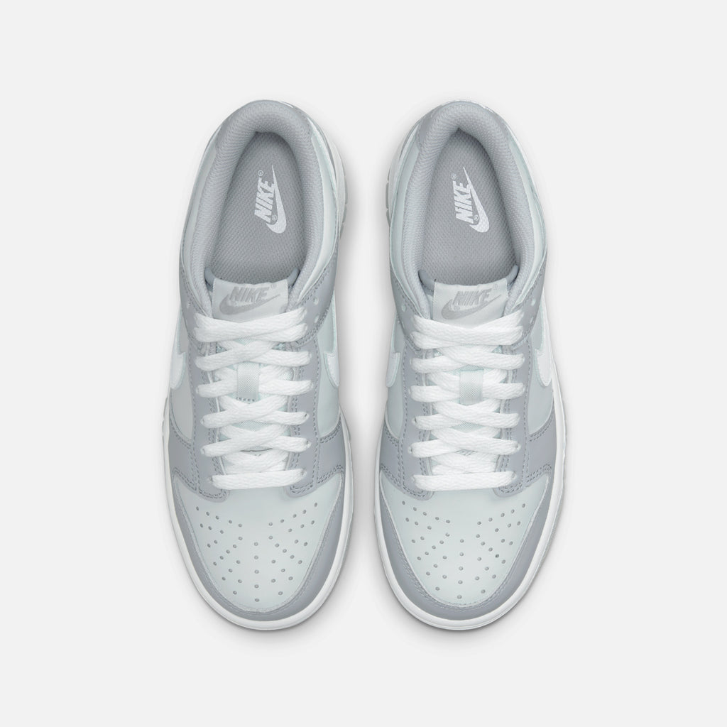 Nike GS Dunk Low - Pure Platinum / White / Wolf Grey – Kith Europe