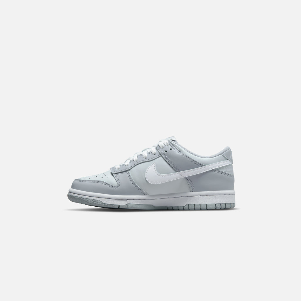 Nike Dunk Retro Low GS Size buy 7Y / Women 8.5 Pure Platinum White Grey DH9765-001