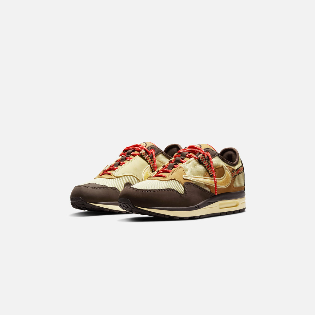 Nike x Travis Scott Air Max 1 Cactus Jack - Baroque Brown / Lemon Drop –  Kith Europe