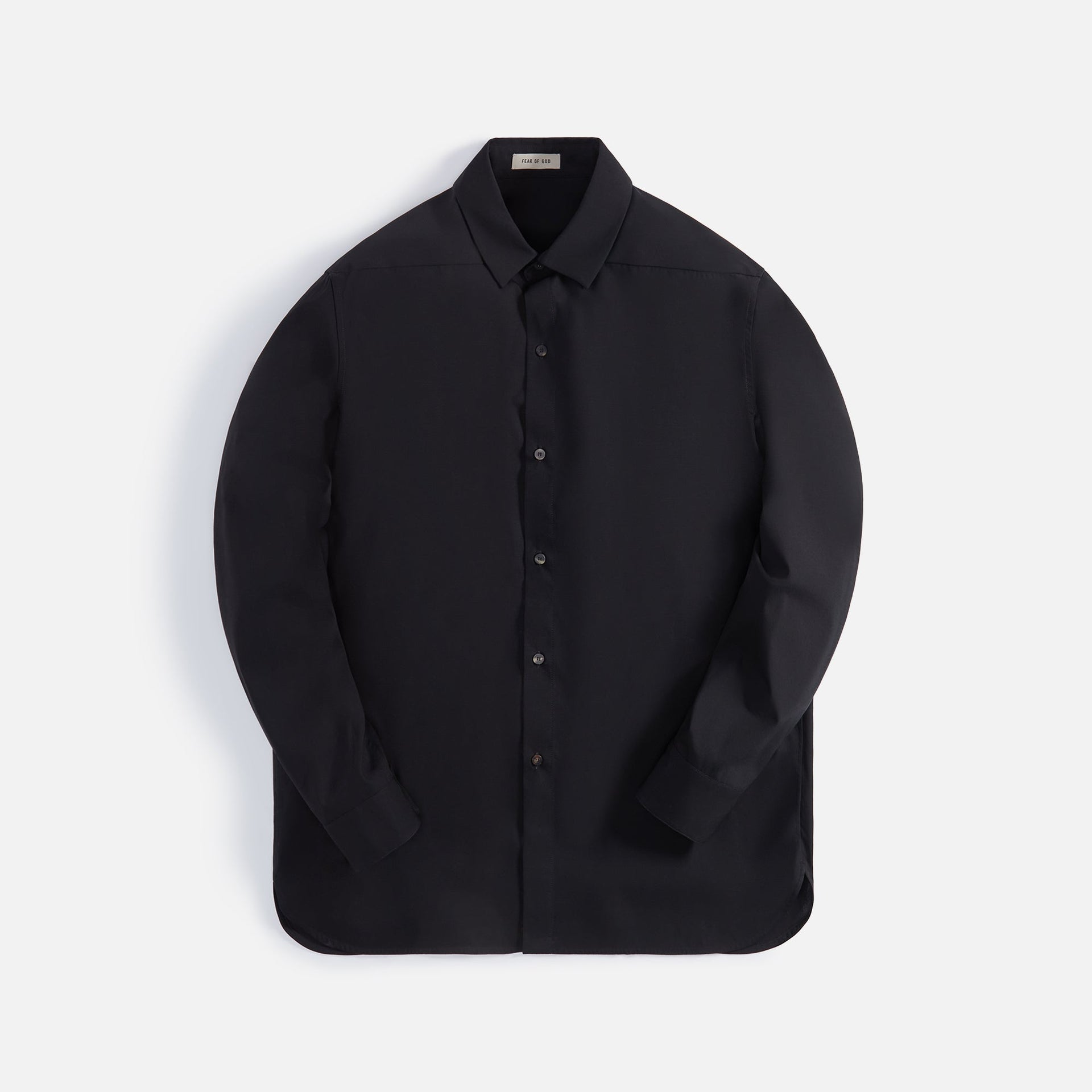 Fear of God Eternal Button Front Shirt - Black