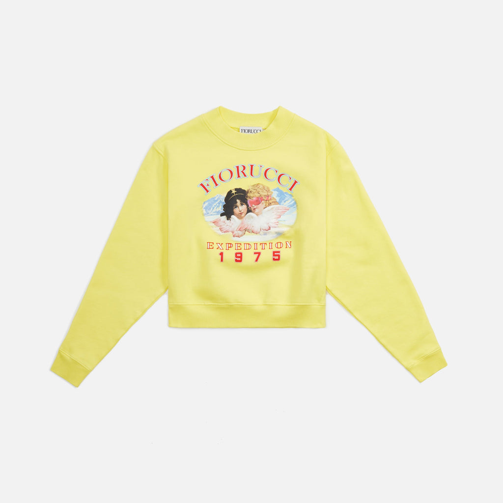 Fiorucci Arctic Angels Baby Sweatshirt Yellow Kith Europe