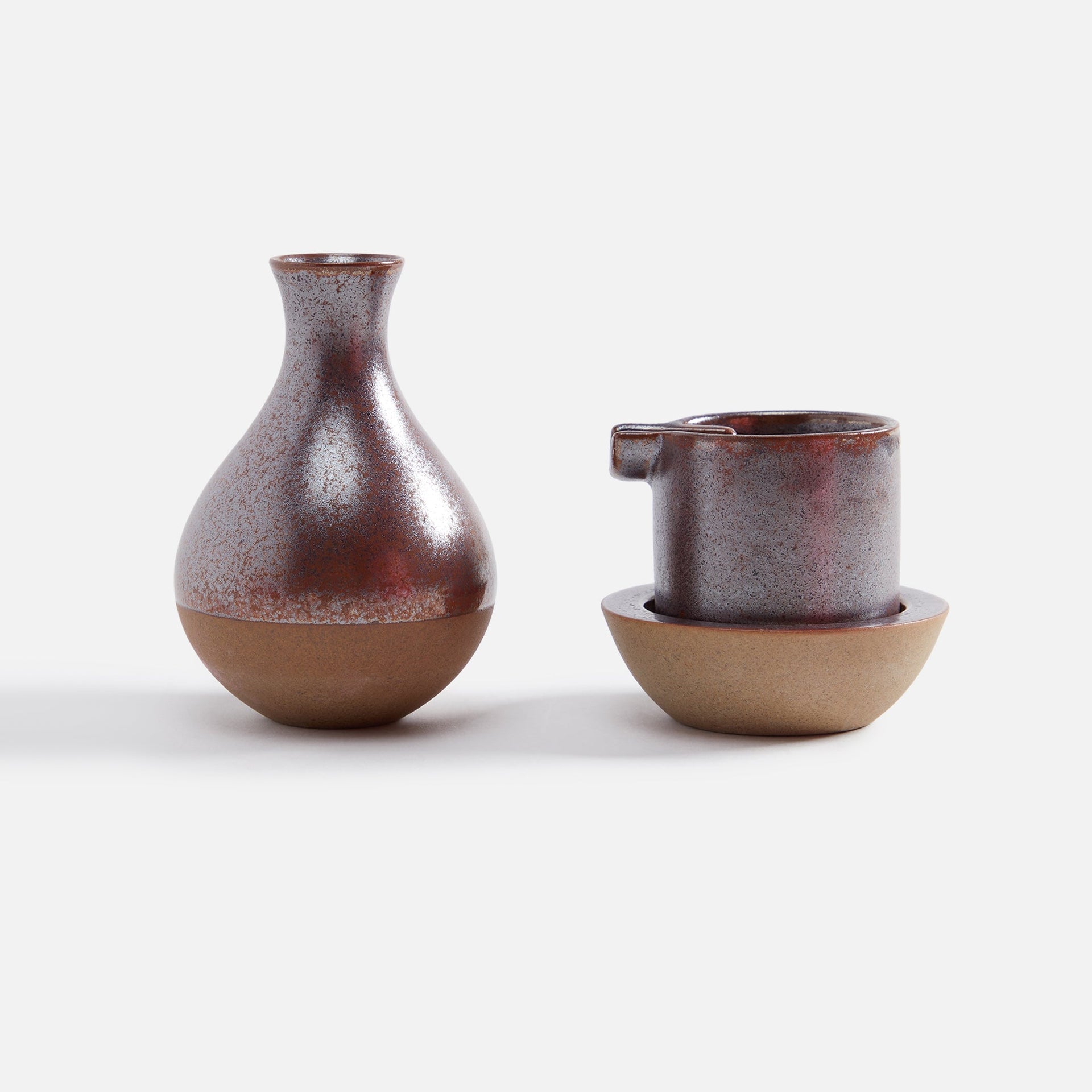 Houseplant Ashtray Set by Seth - Rust