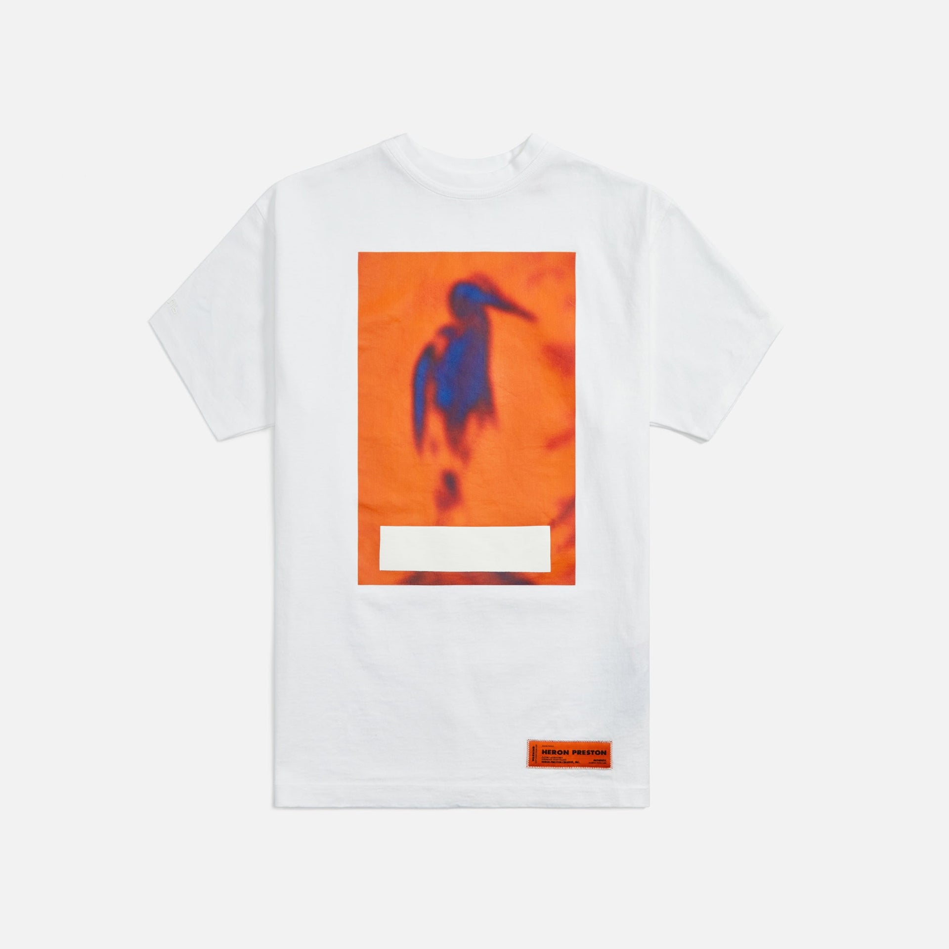 Heron Preston Censored Heron Tee - White / Orange