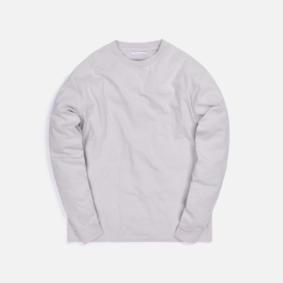 John Elliott L/S University Tee - Moon Grey