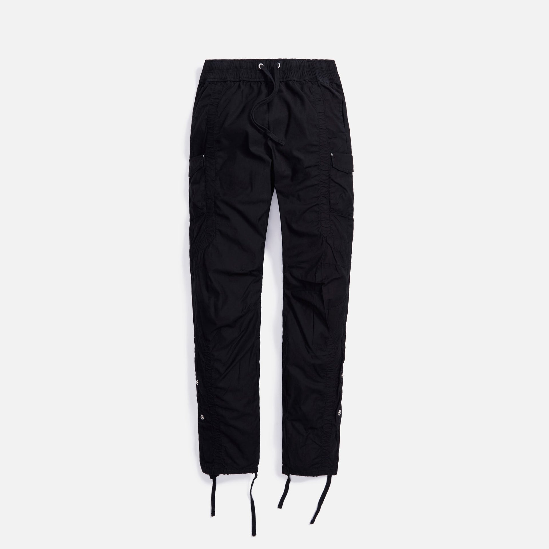 John Elliott Cotton Poplin Frame Cargo Pant - Black