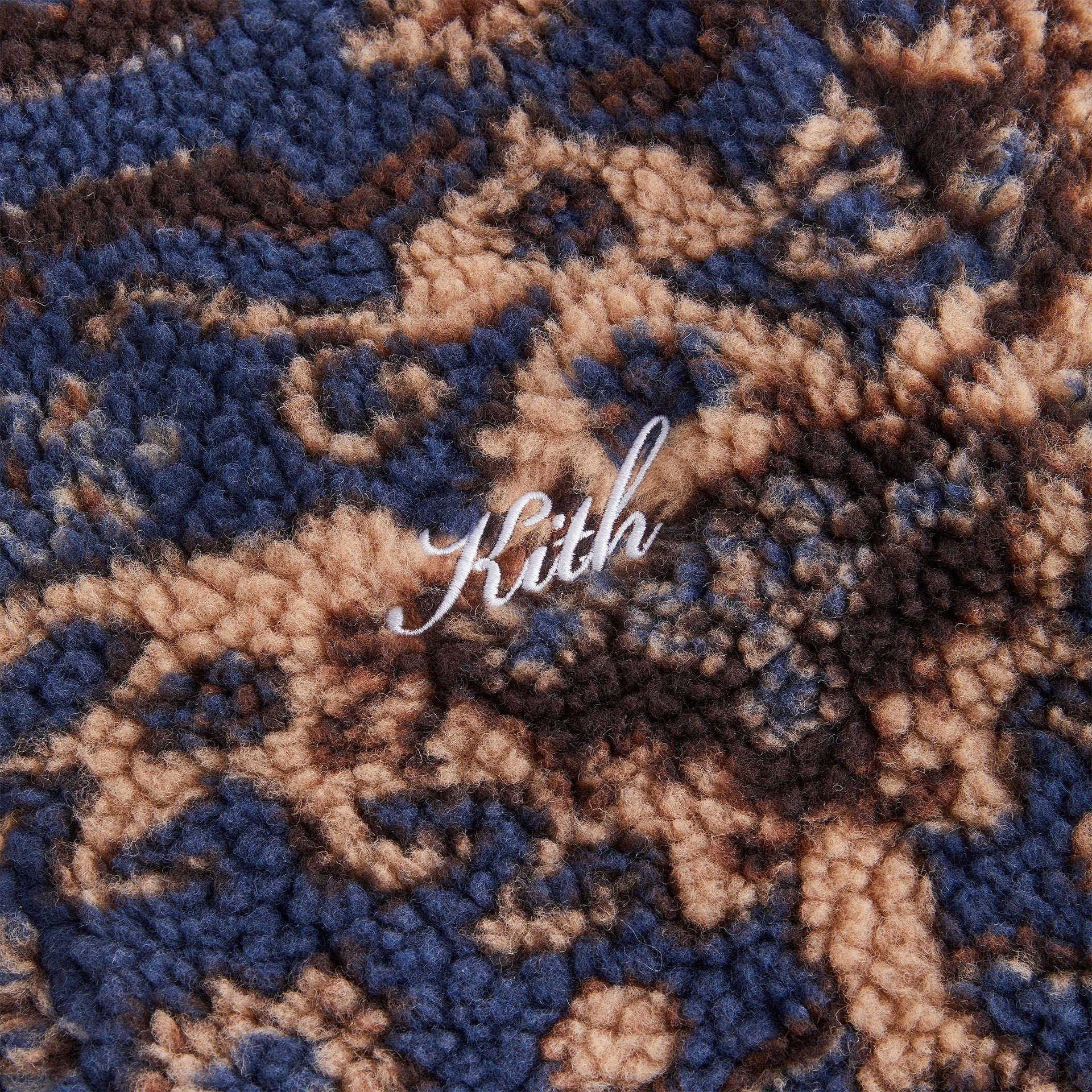 Kith Kids Faux Sherpa Full Zip - Typhoon