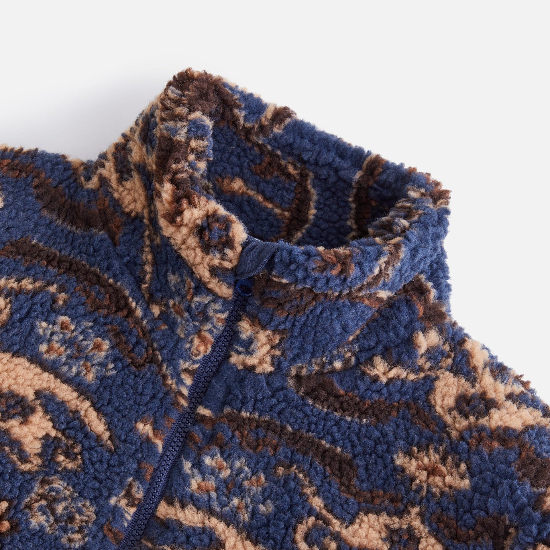 Kith Kids Faux Sherpa Full Zip - Typhoon
