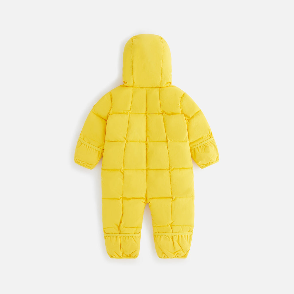 Kith Baby Classic Puffer Coverall Freesia Yellow Kith Europe