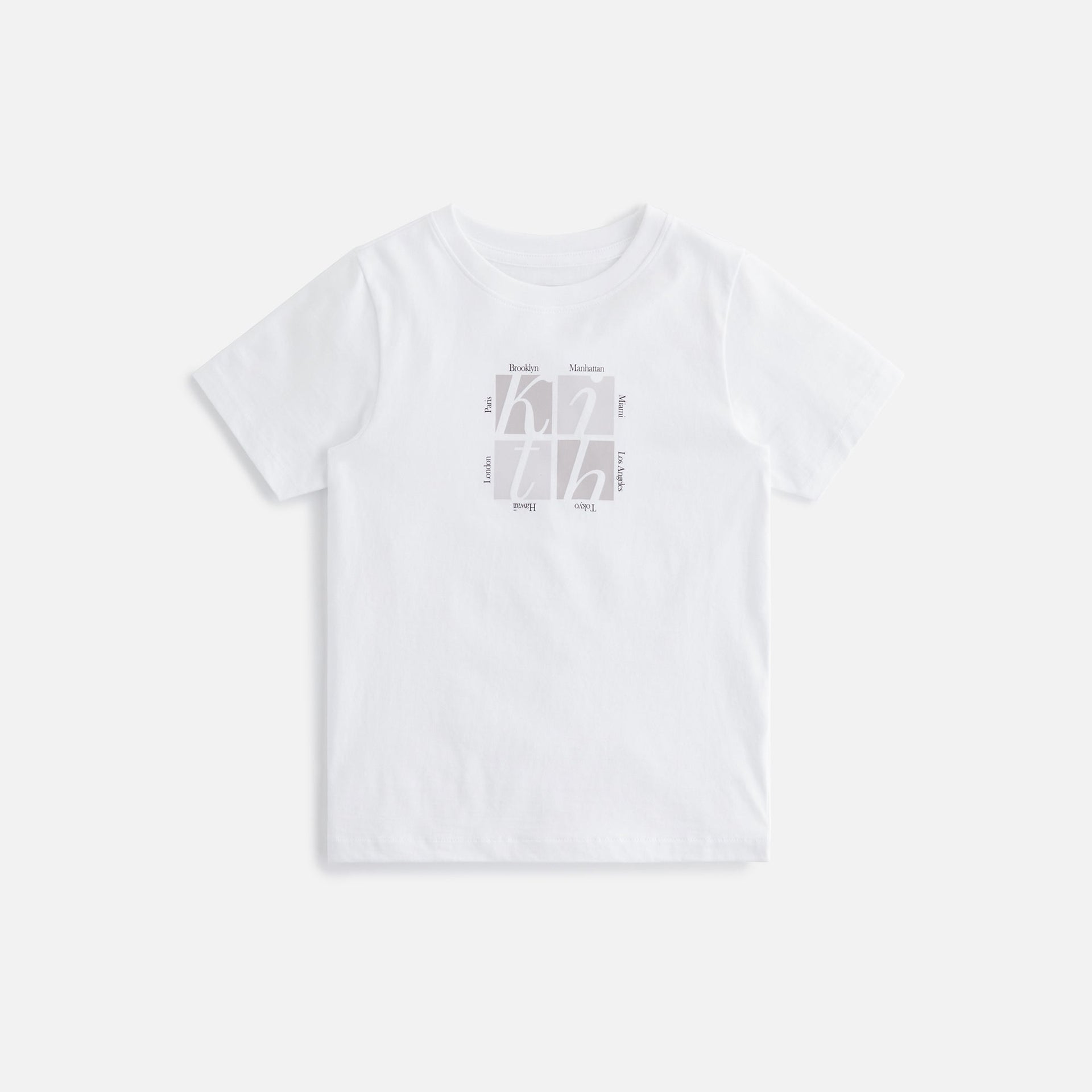 Kith Kids Typography Tee - White
