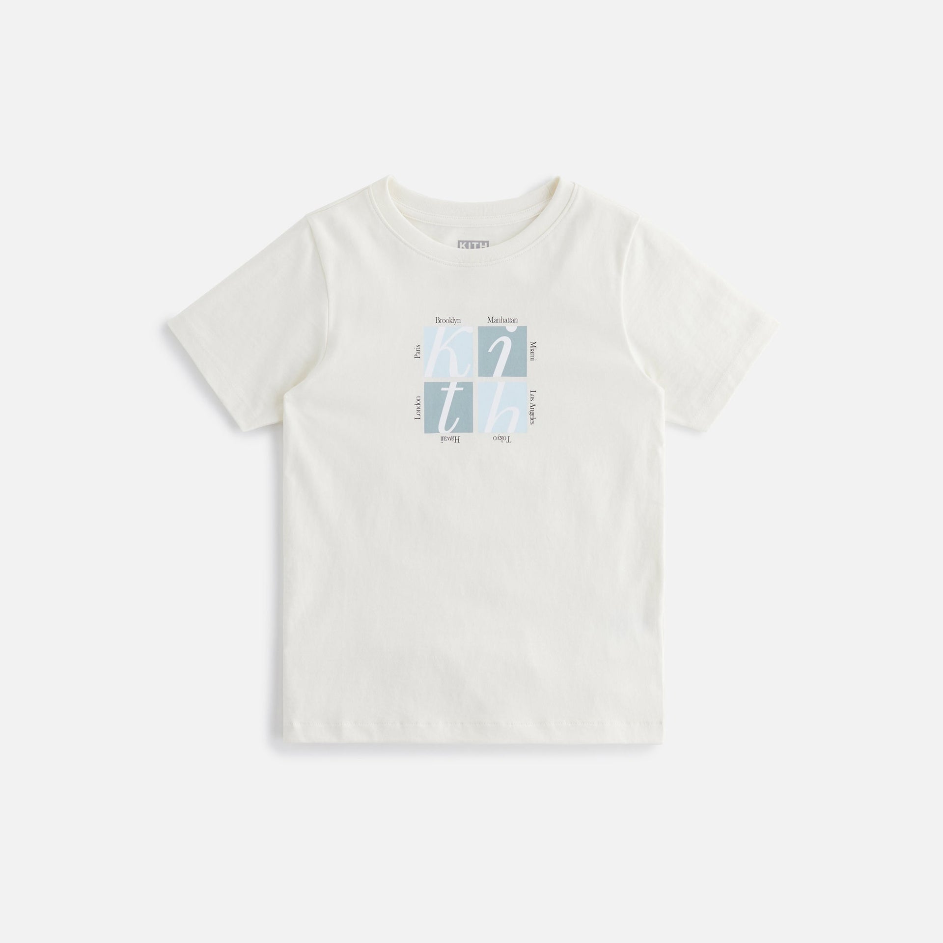 Kith Kids Typography Tee - Sandrift