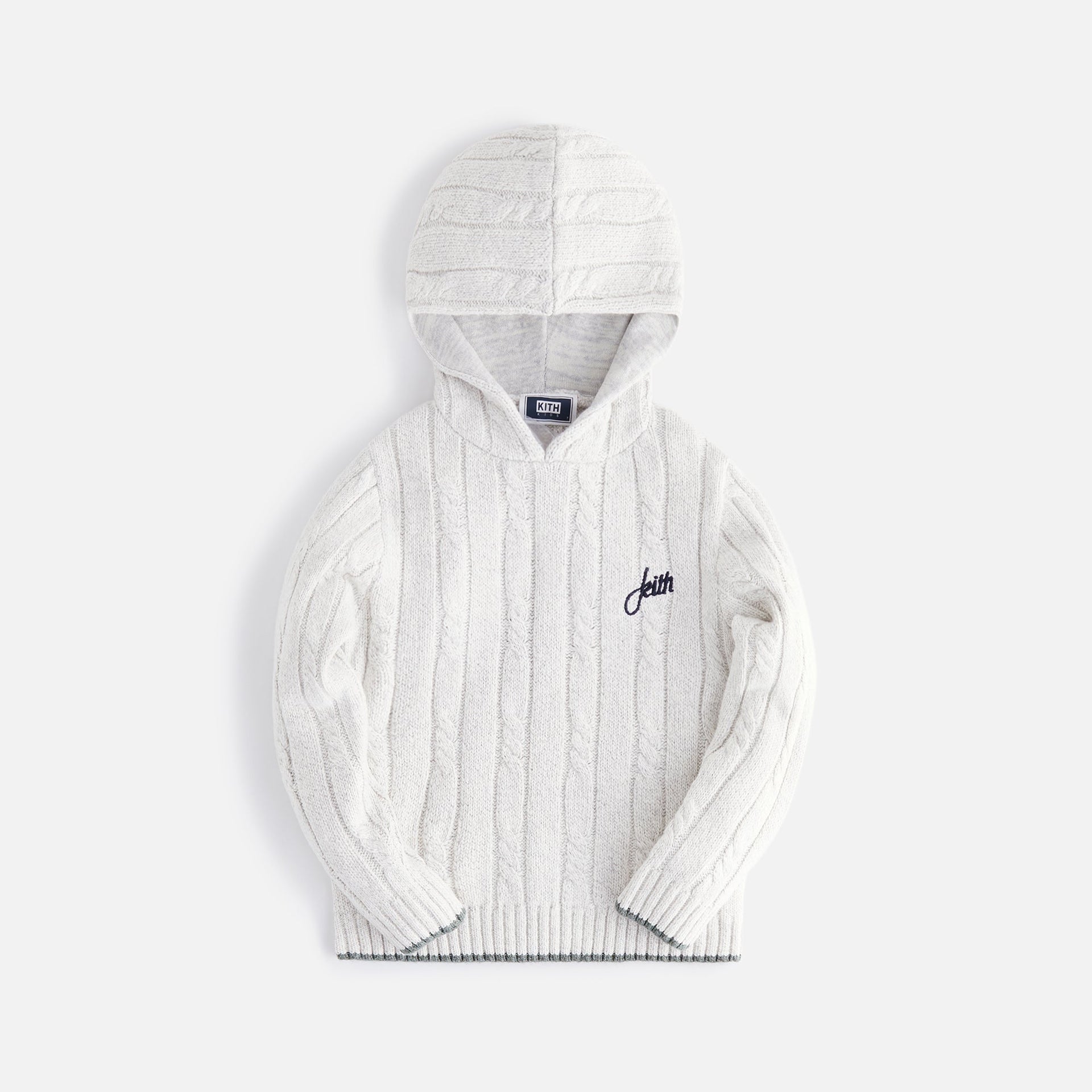 Kith Kids Knit Hoodie - Sandrift