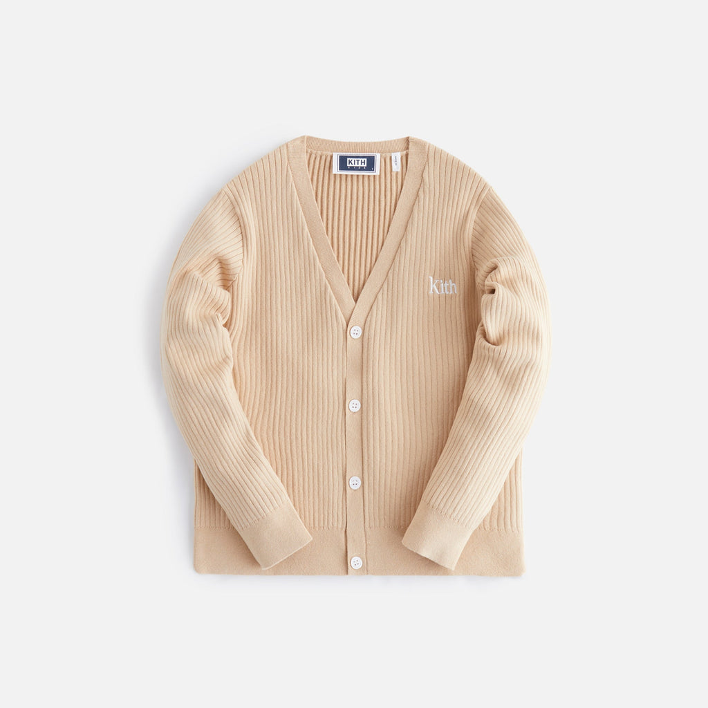 Kith Kids Knit Rib Cardigan Birch Kith Europe