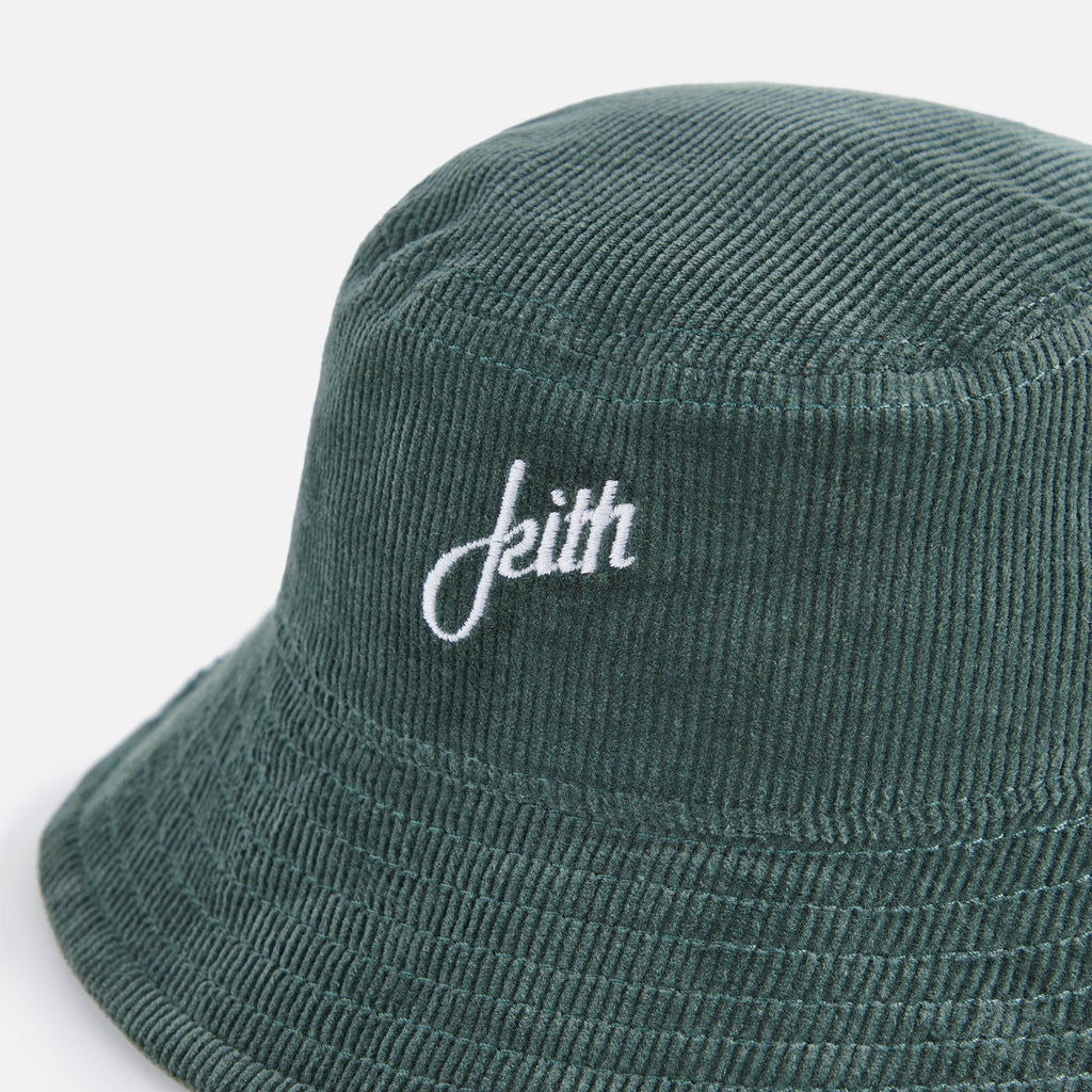 KITH 21SS RECYCLABLE SERIF LEAF cheapest LOGO BUCKET HAT O/S