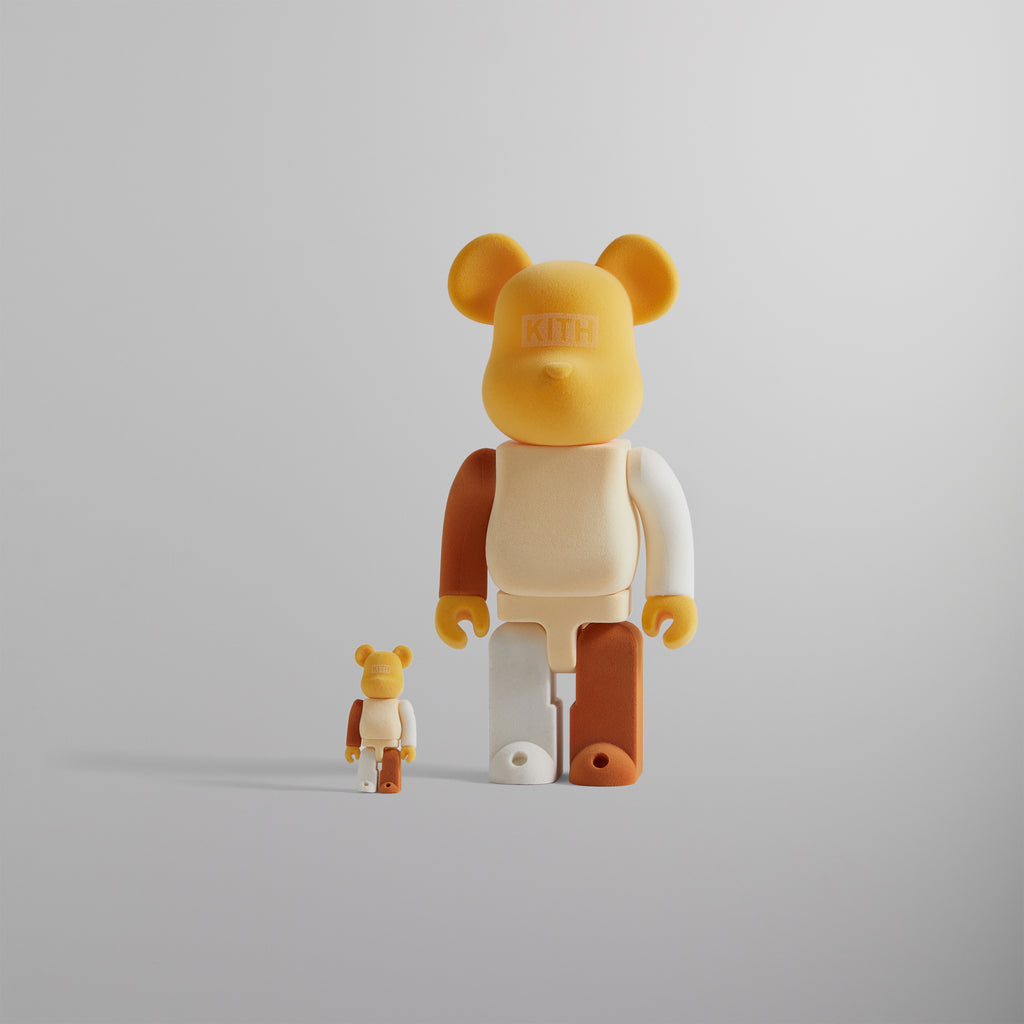 Kith for MEDICOM TOY FW22 BE@RBRICK 100% & 400% - Desert