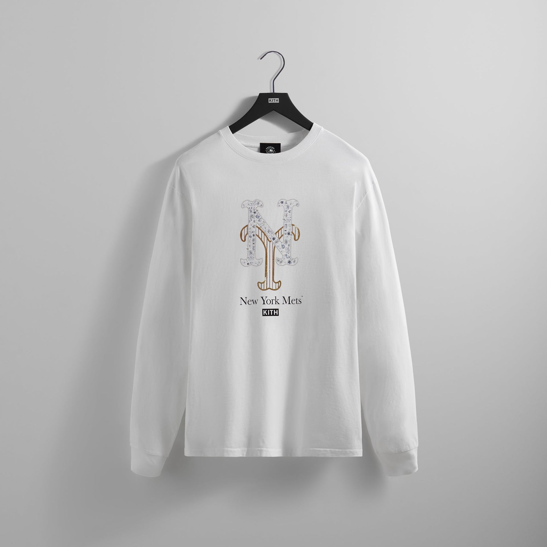 Kith X Rachel Goatley Mets Ls Tee - White