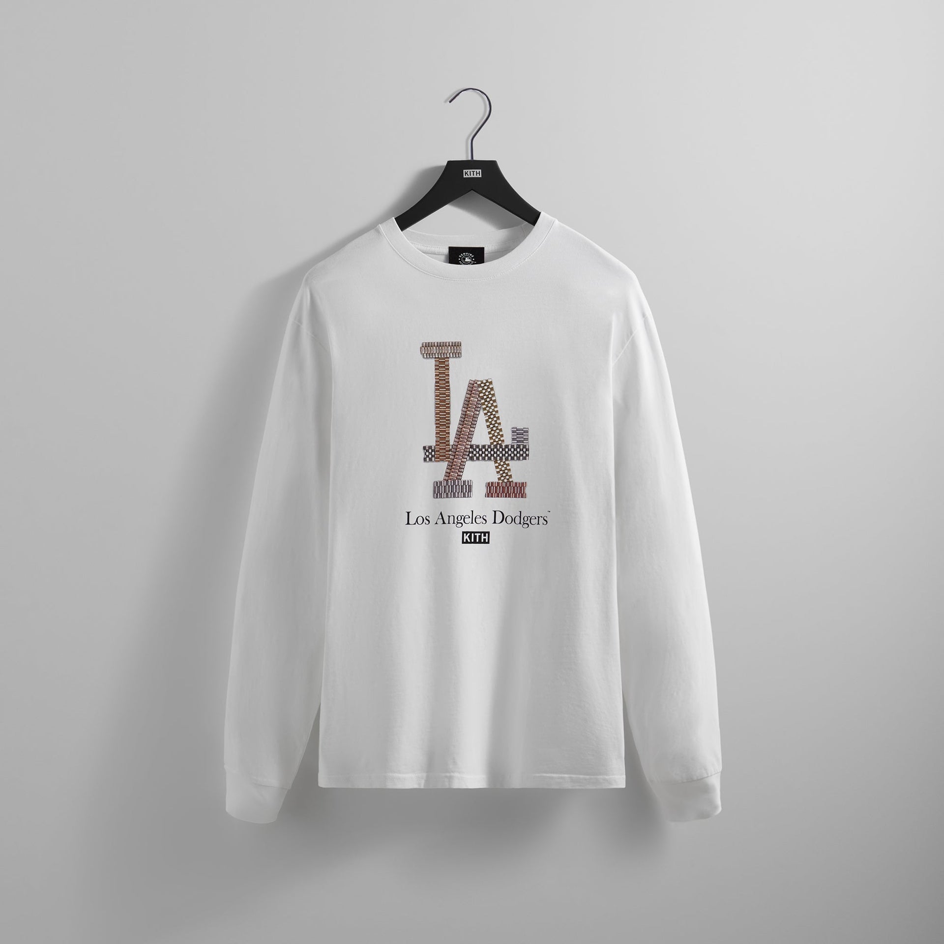 Kith X Rachel Goatley Dodgers Ls Tee - White