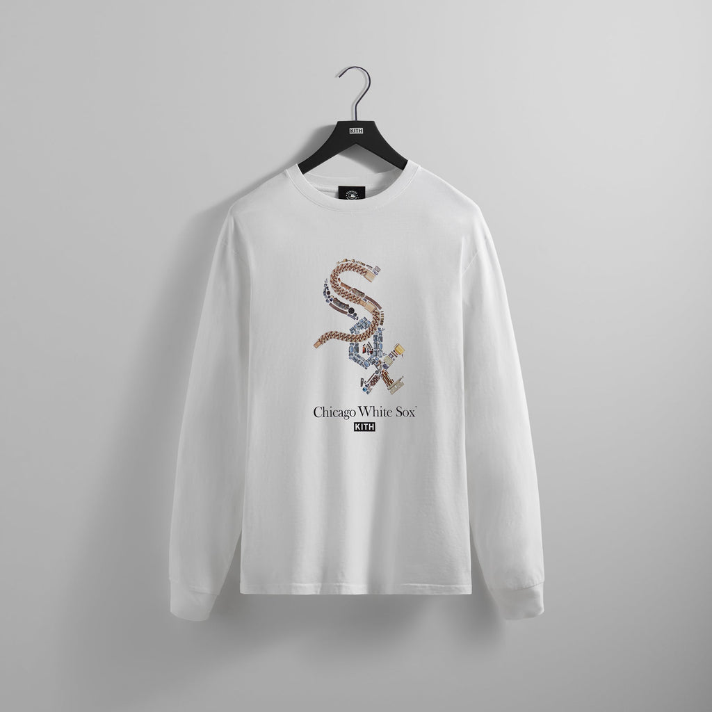 Kith X Rachel Goatley Marlins Ls Tee - White – Kith Europe