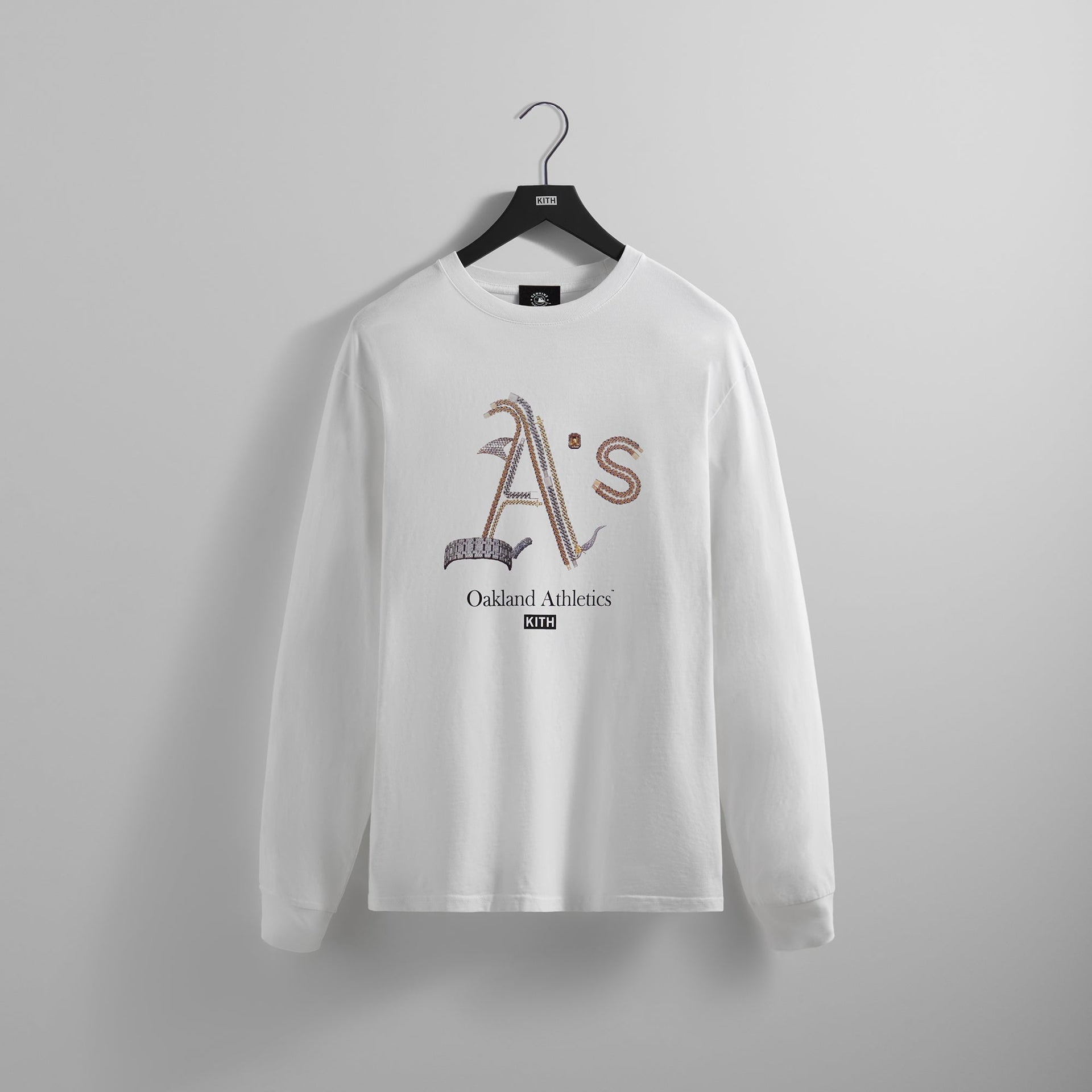 Kith X Rachel Goatley Athletics Ls Tee - White