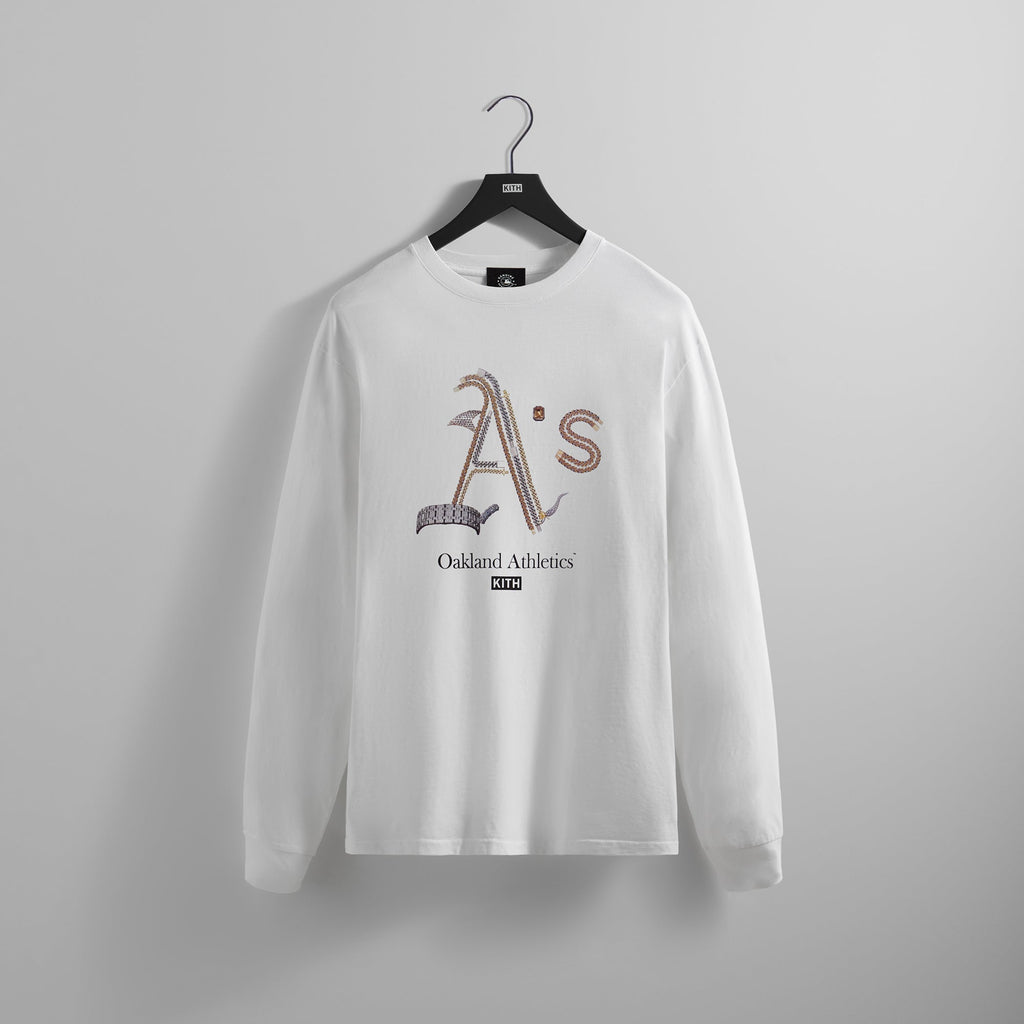 Kith X Rachel Goatley Athletics Ls Tee - White – Kith Europe