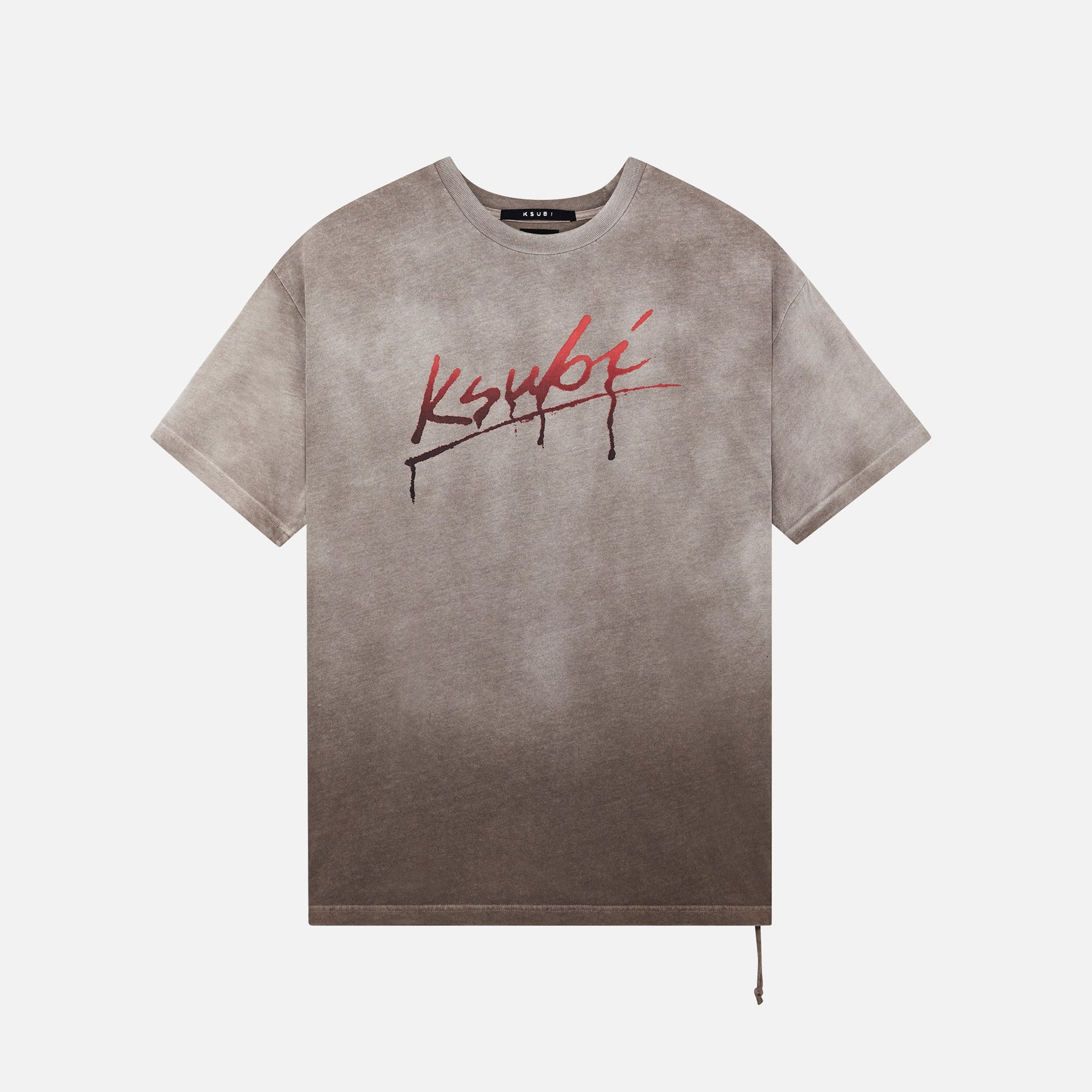 Ksubi Flint Biggie Tee - Grey