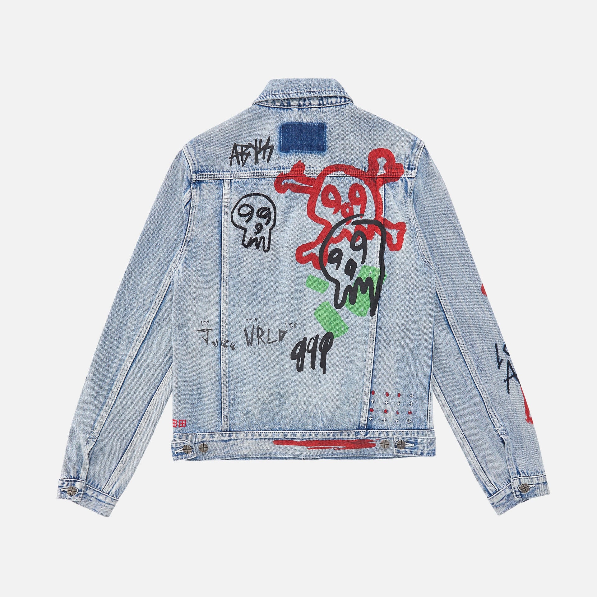Ksubi x Juice WRLD Classic Jacket Juice Trip - Blue