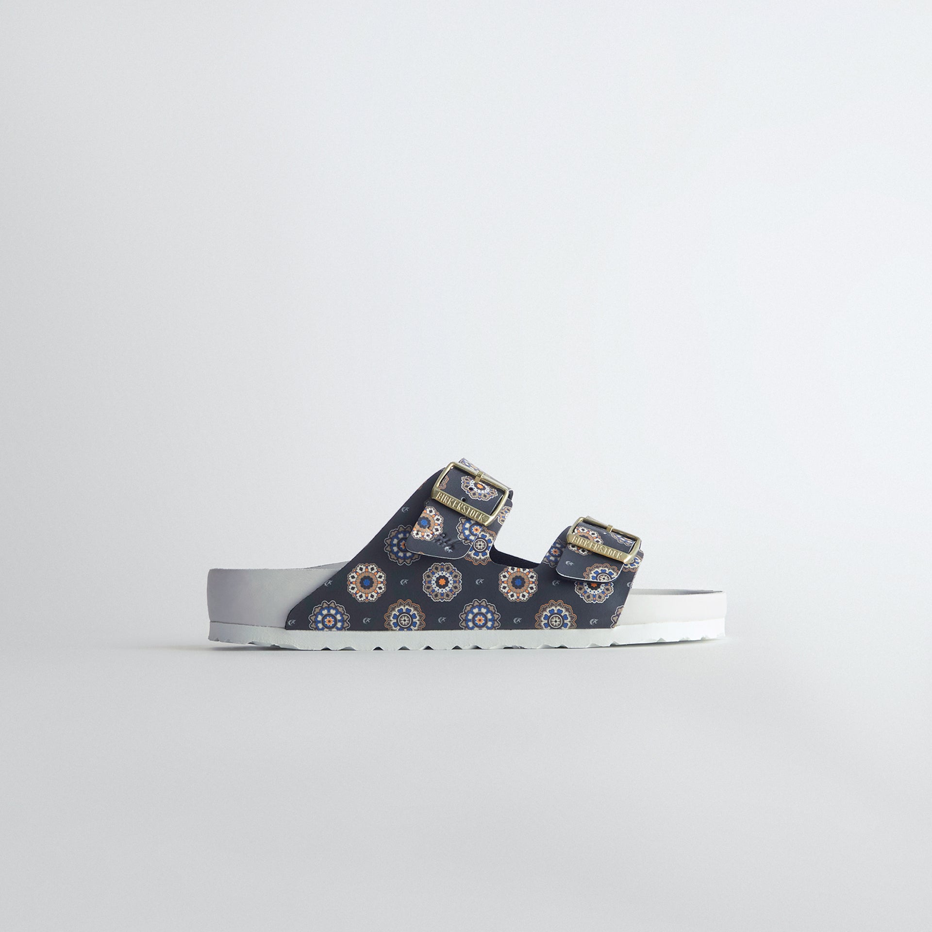 Kith for Birkenstock Arizona Birko Flor - Navy Blazer