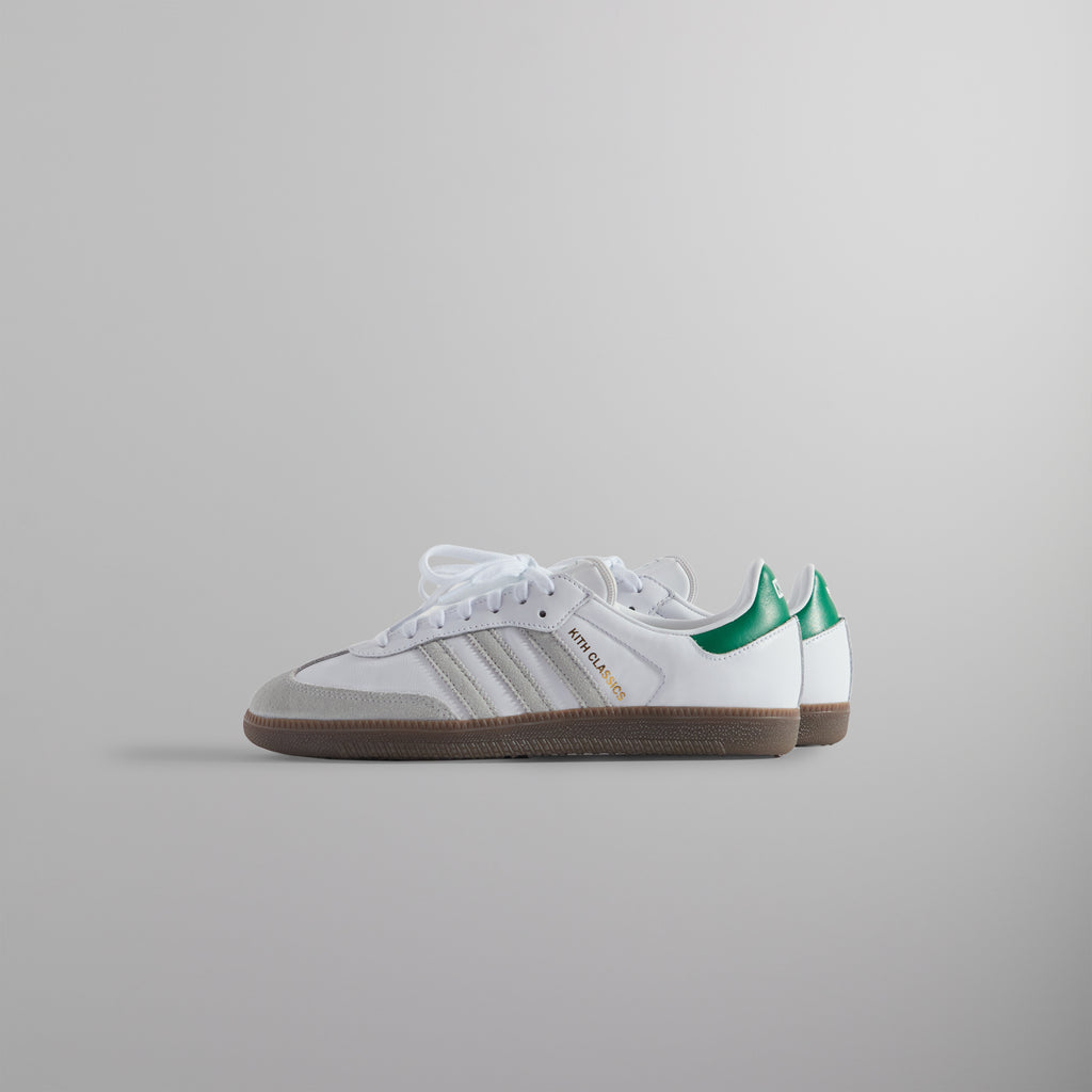 Kith Classics for adidas Originals Samba OG - White / Fairway / Gold