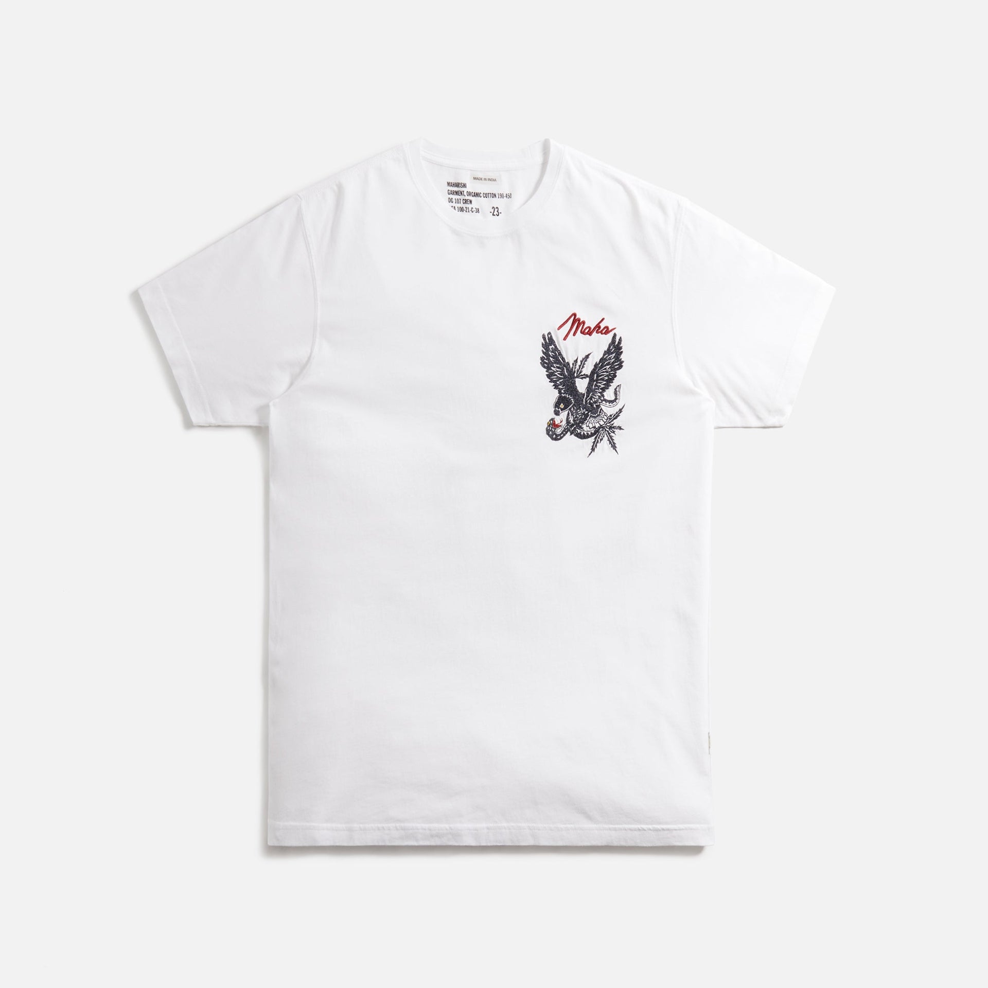 Maharishi Maha Eagle vs Snake Tee - White
