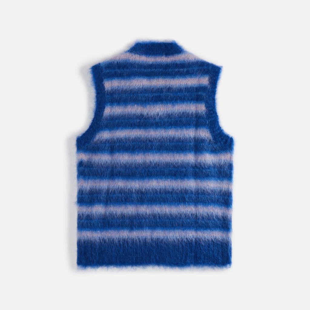 Marni Mix Yarn Mohair And Wool Crew Neck Long Sleeve Sweater - Mazarin –  Kith