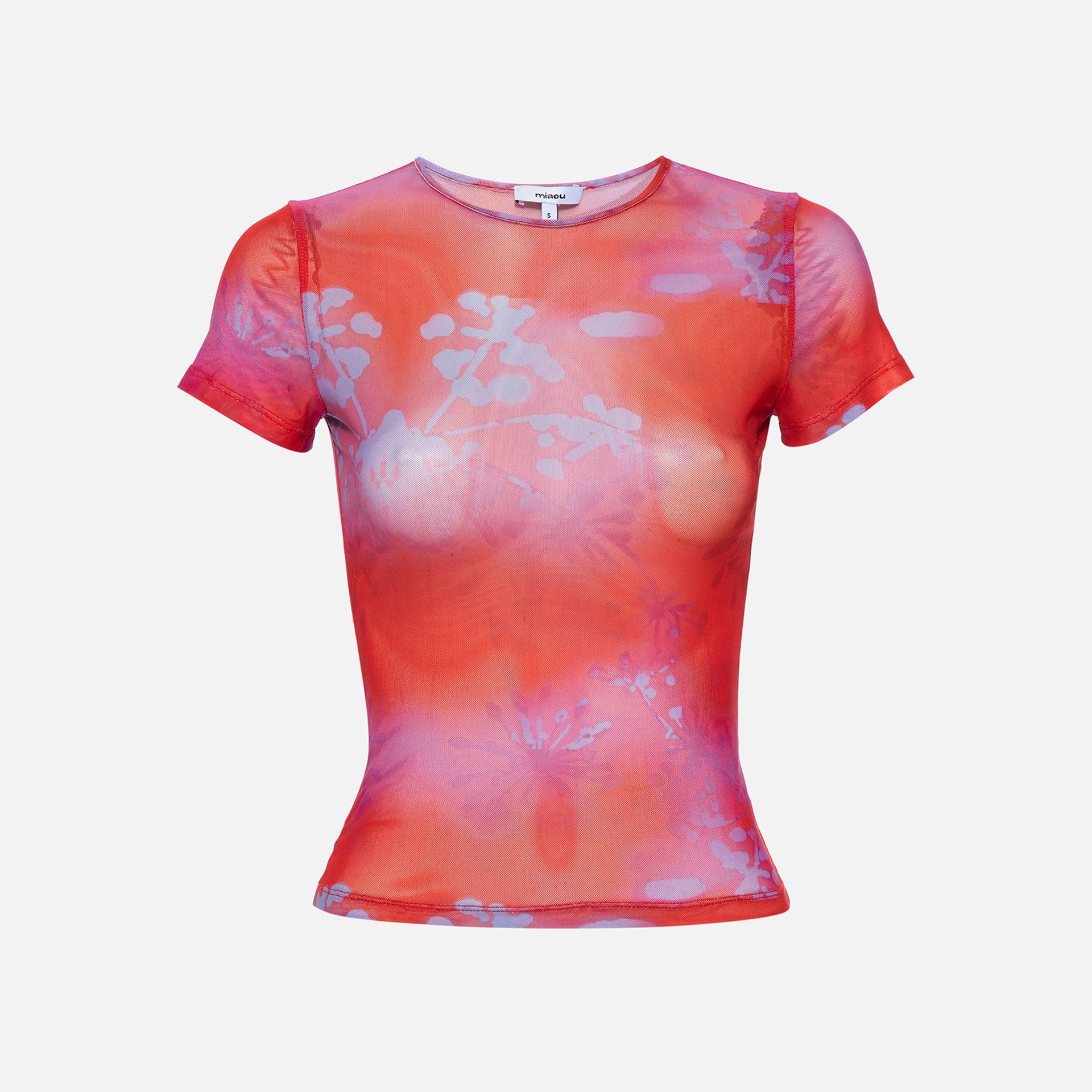 Miaou Mini Tee - Rouge Mudd