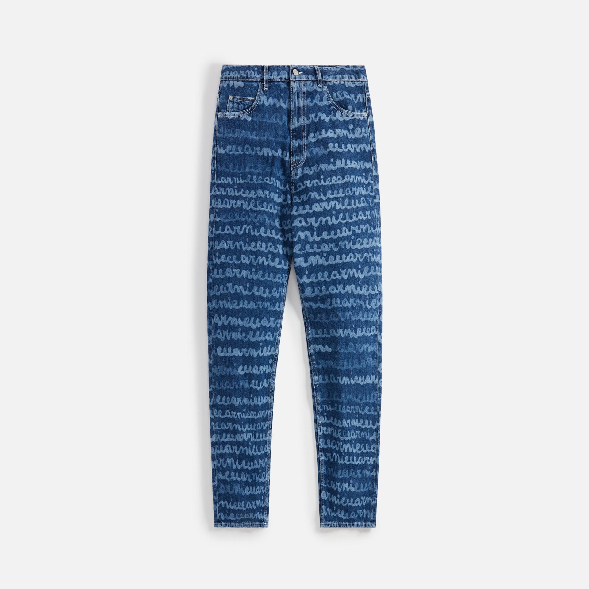 Marni Laser Bleached Indigo Jean - Ocean