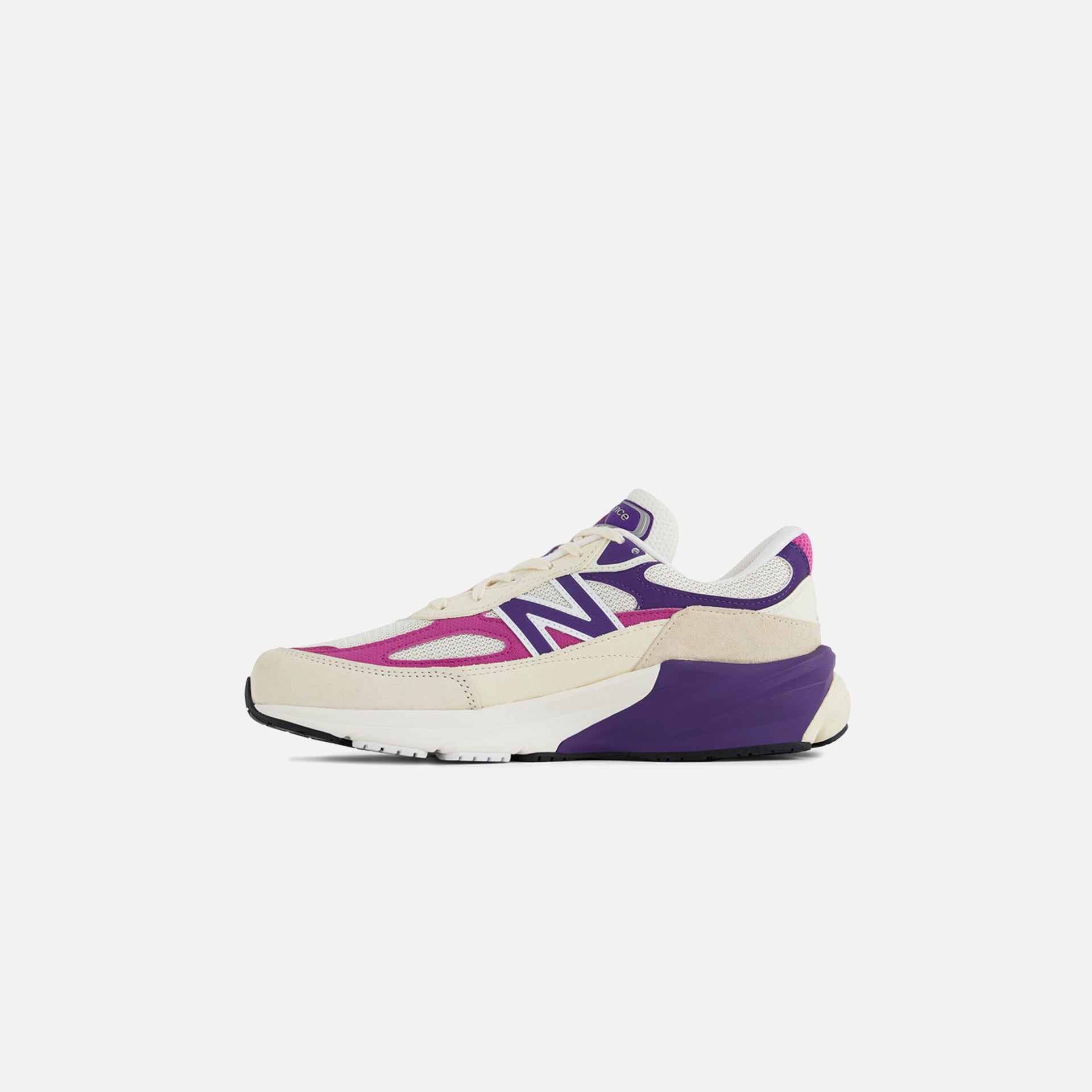 New Balance Made in USA 990v6 - White / Cream / Purple