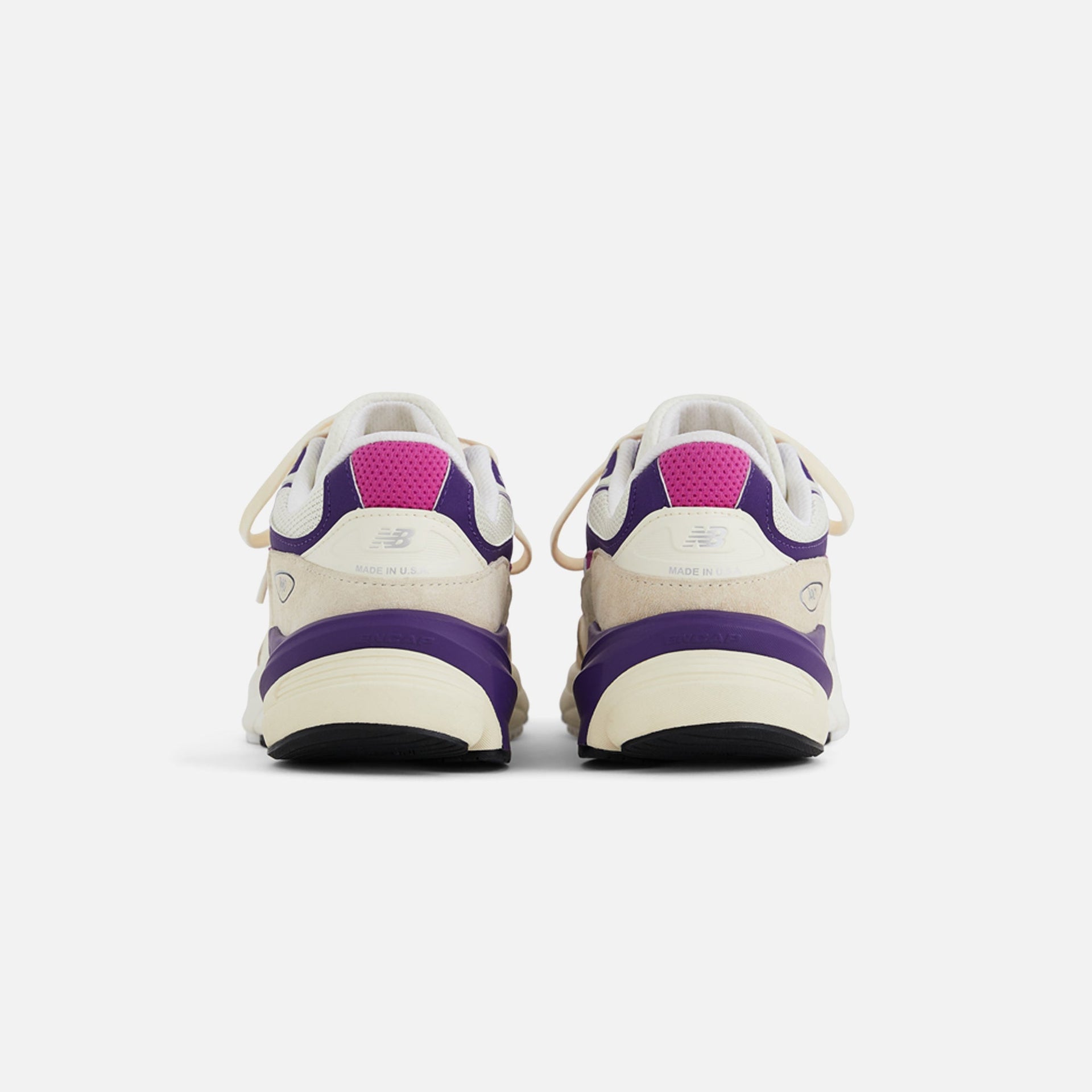 New Balance Made in USA 990v6 - White / Cream / Purple