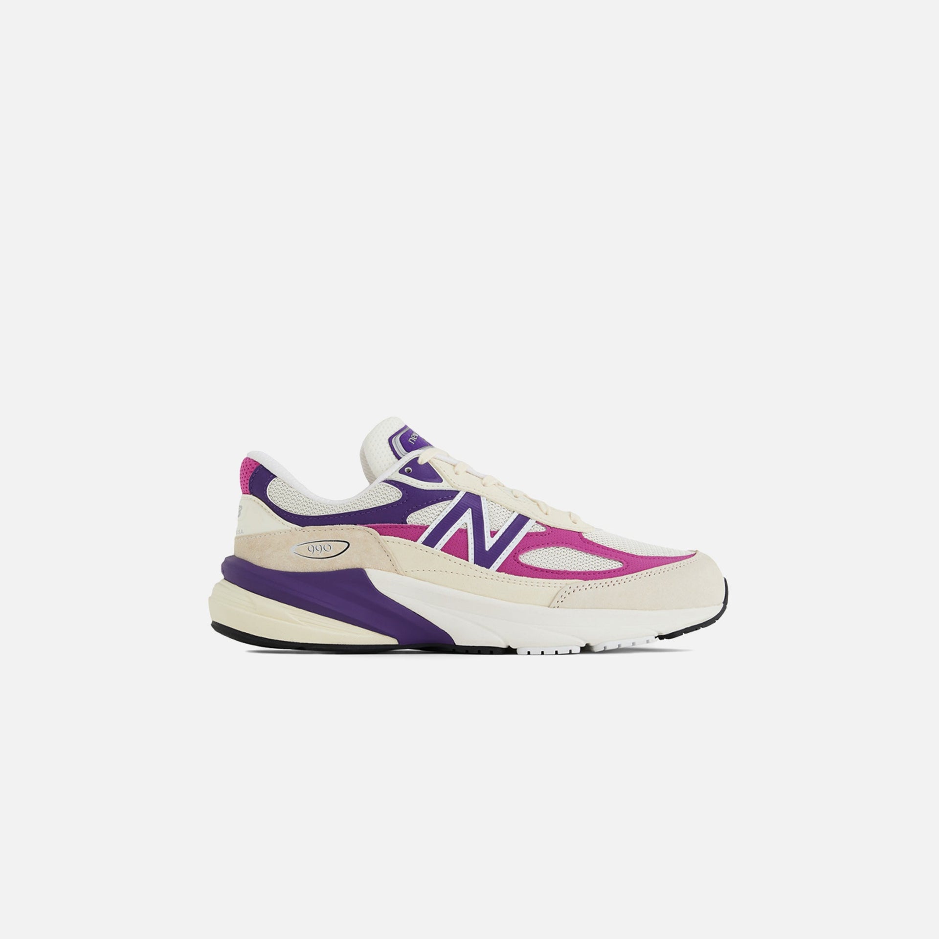 New Balance Made in USA 990v6 - White / Cream / Purple