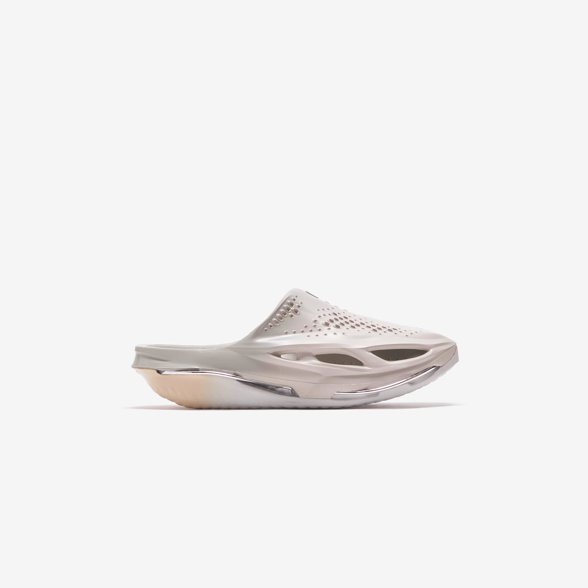 Nike x MMW 5 Slide - Light Bone / Chrome