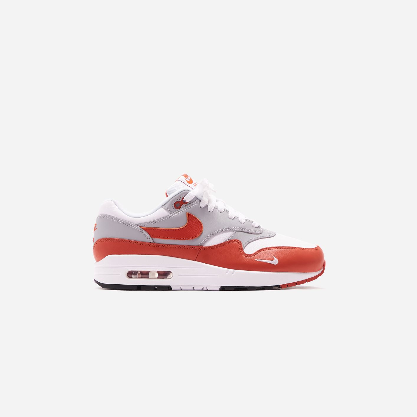 Nike Air Max 1 LV8 - White / Martian Sunrise / Wolf Grey / Black