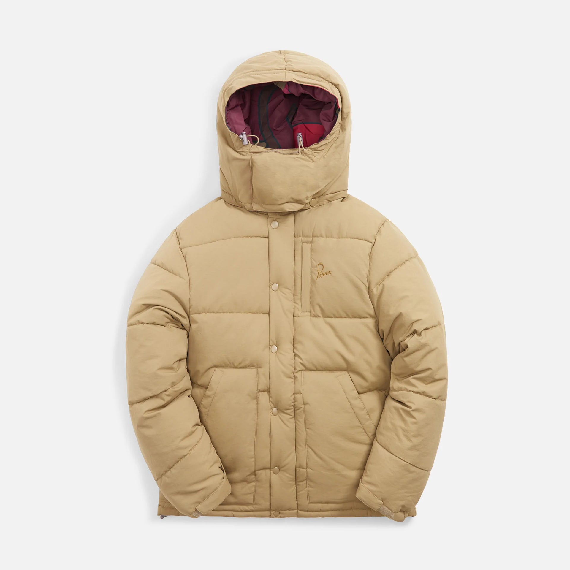by Parra Secret Garden Puffer Jacket - Sand