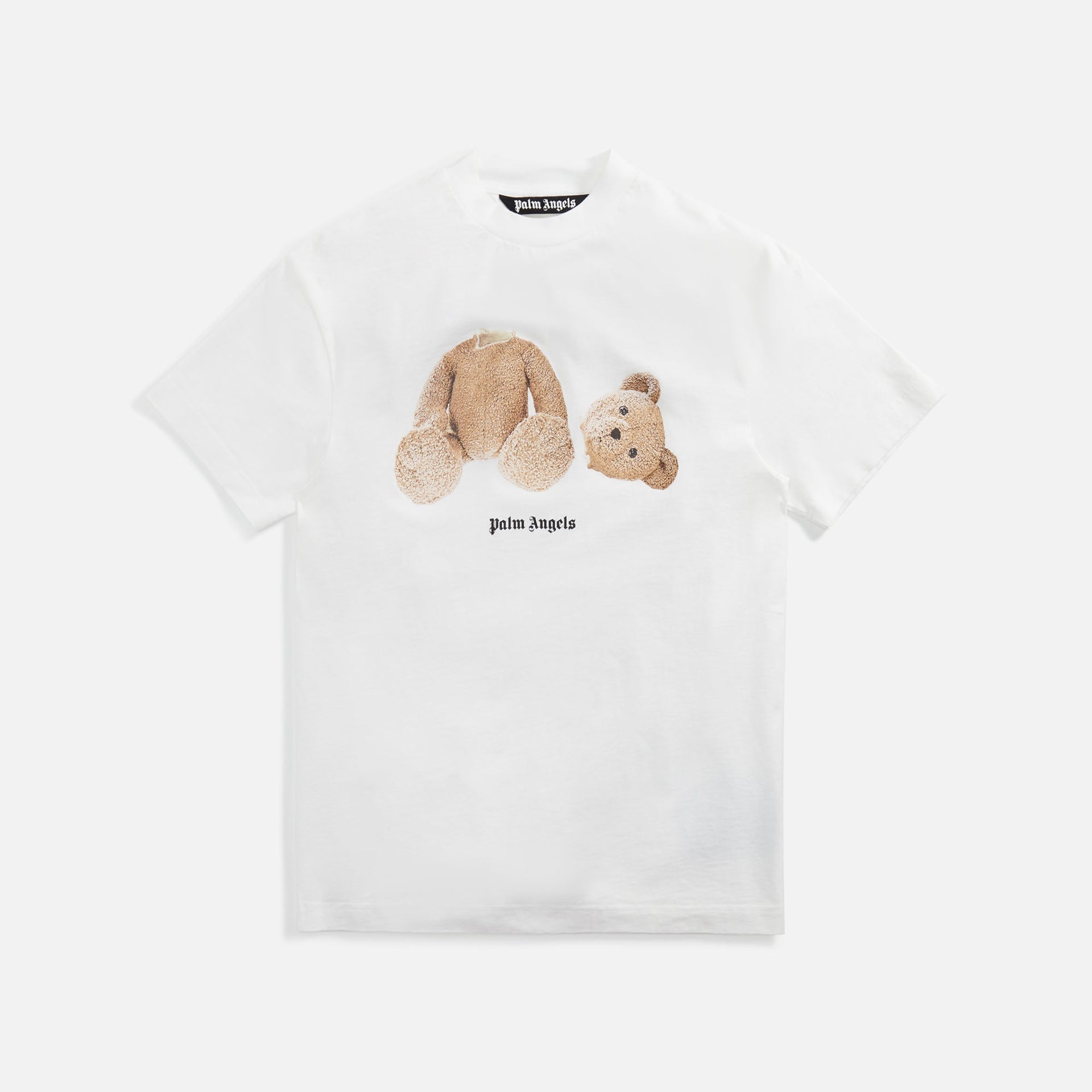 Palm Angels Bear Classic Tee - White / Brown