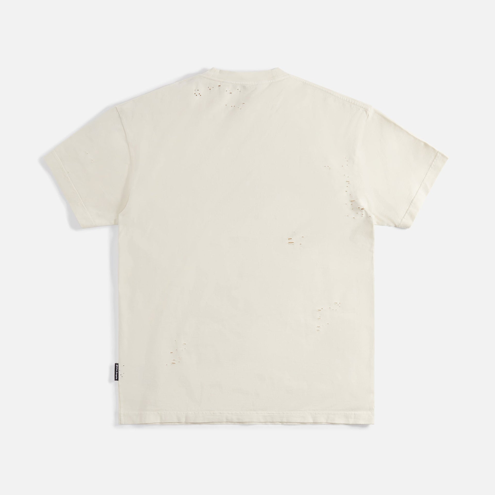 Palm Angels Palm Sign Vintage Tee - White / Multi