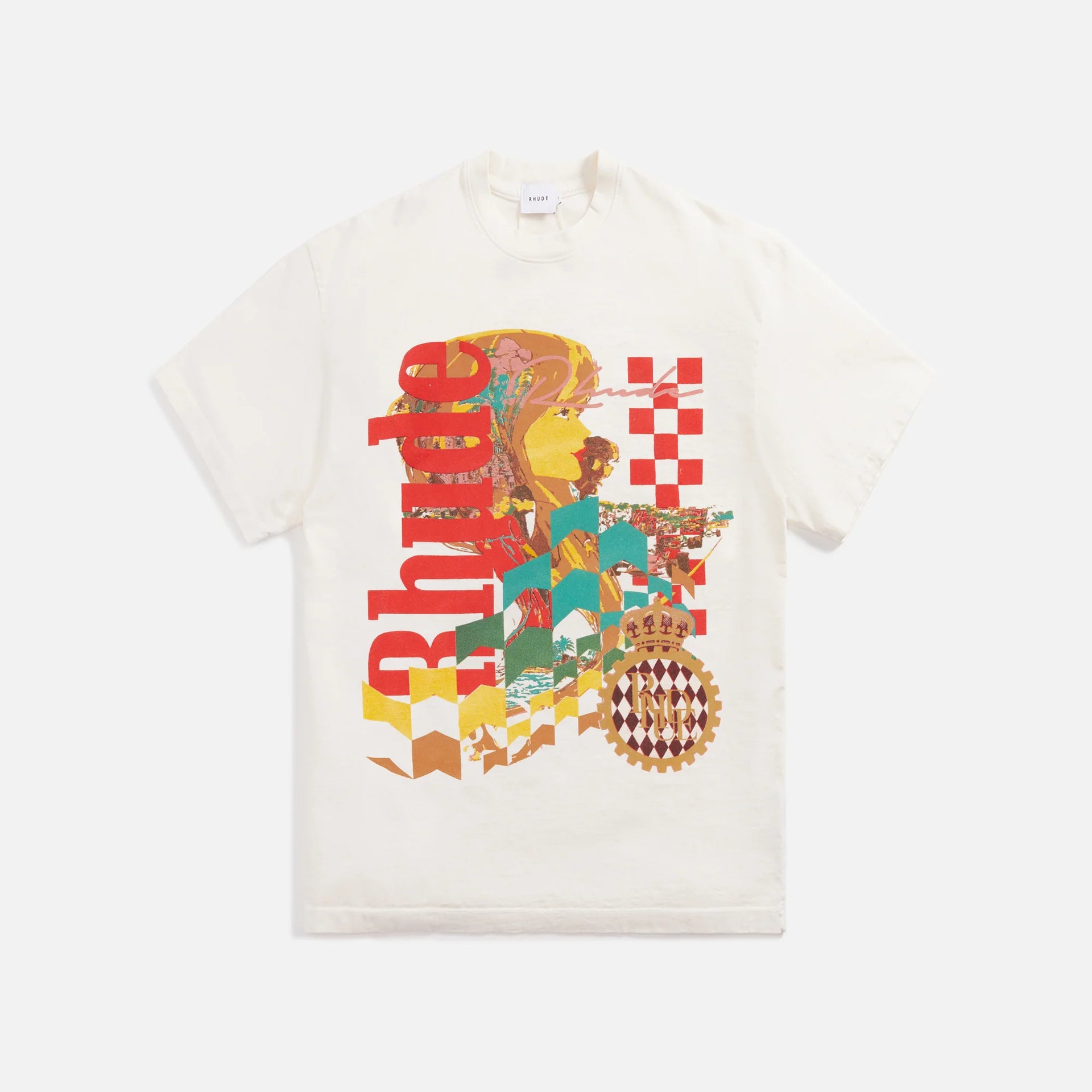 Rhude Joyride Tee - Vintage White