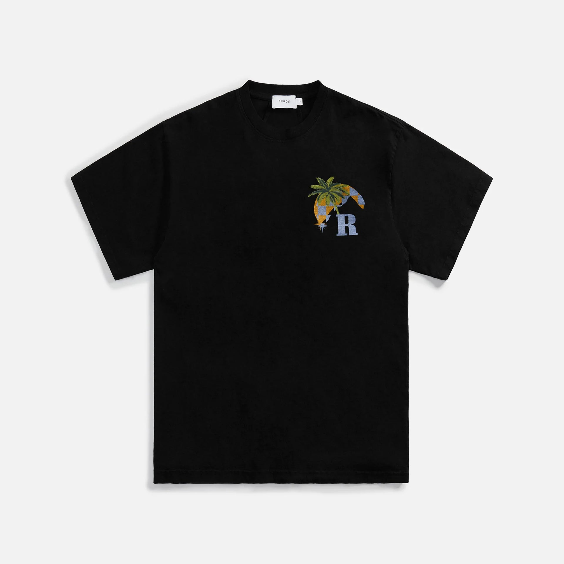 Rhude Moonlight Tropics Tee - Black