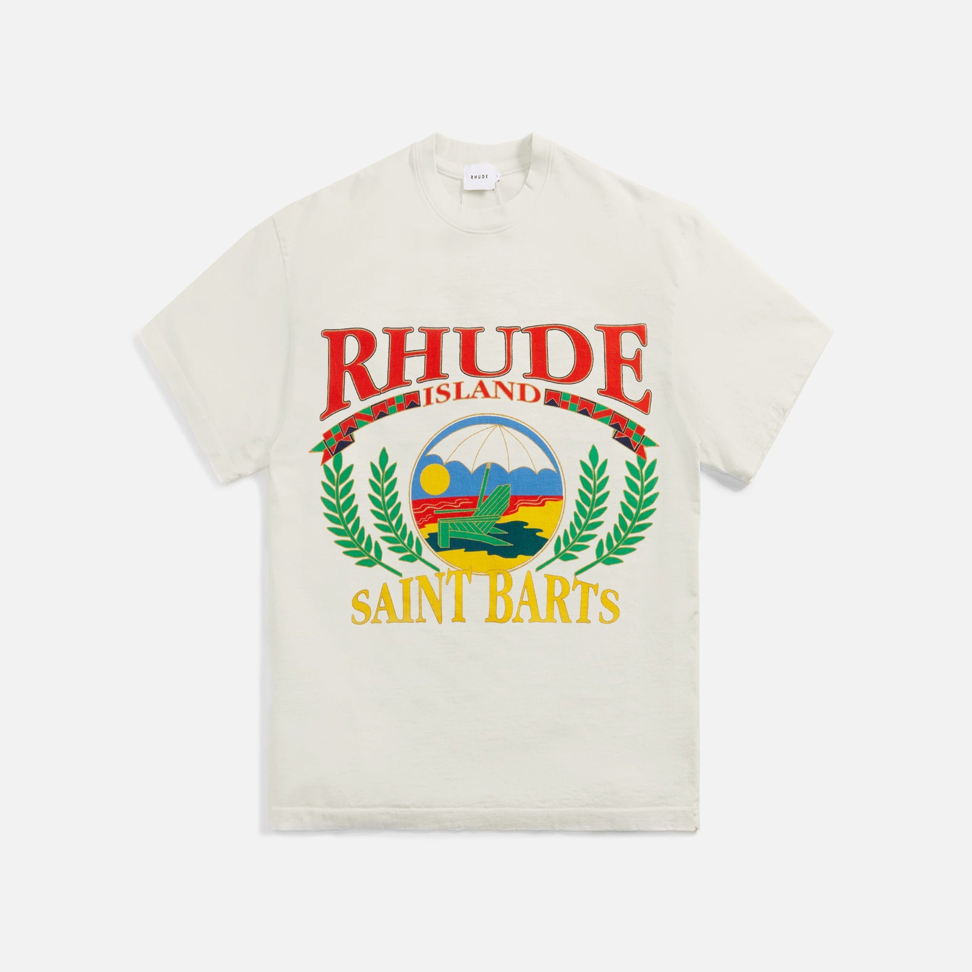 Rhude Beach Chair Tee - White