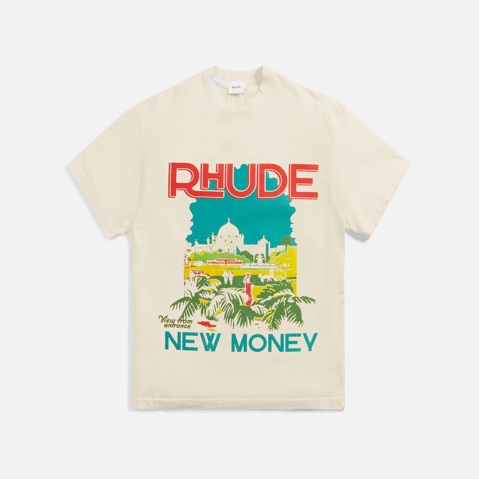 Rhude Windowsil Tee - Vintage White