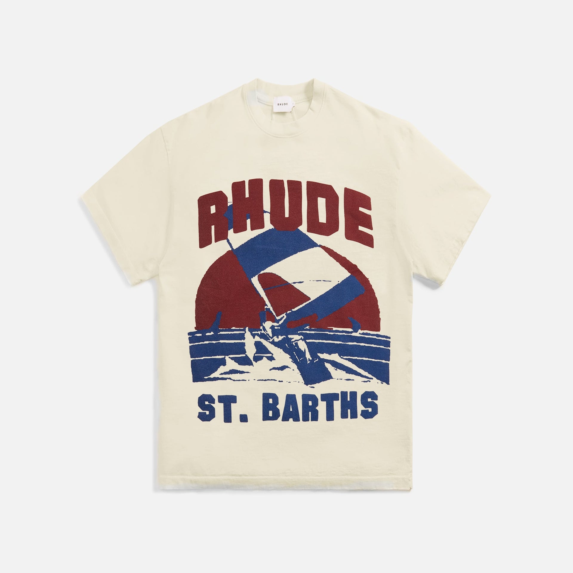 Rhude Windsurf Tee - Vintage White