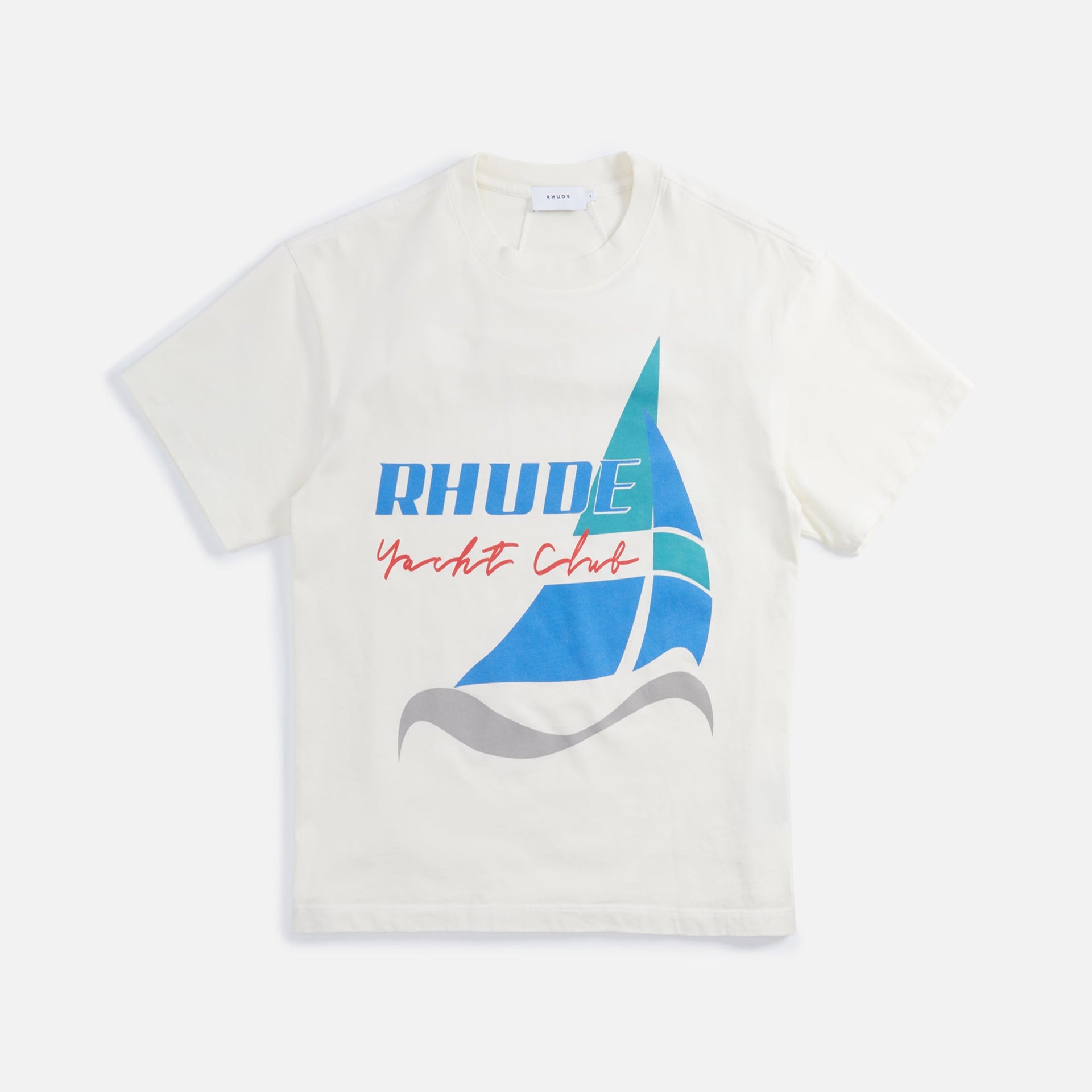 Rhude Yacht Club Tee - Vintage White