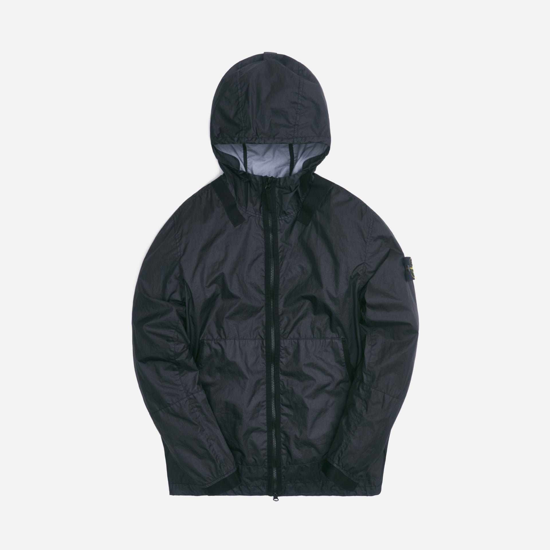 Stone Island Membrana 3L TC Hooded Jacket - Black