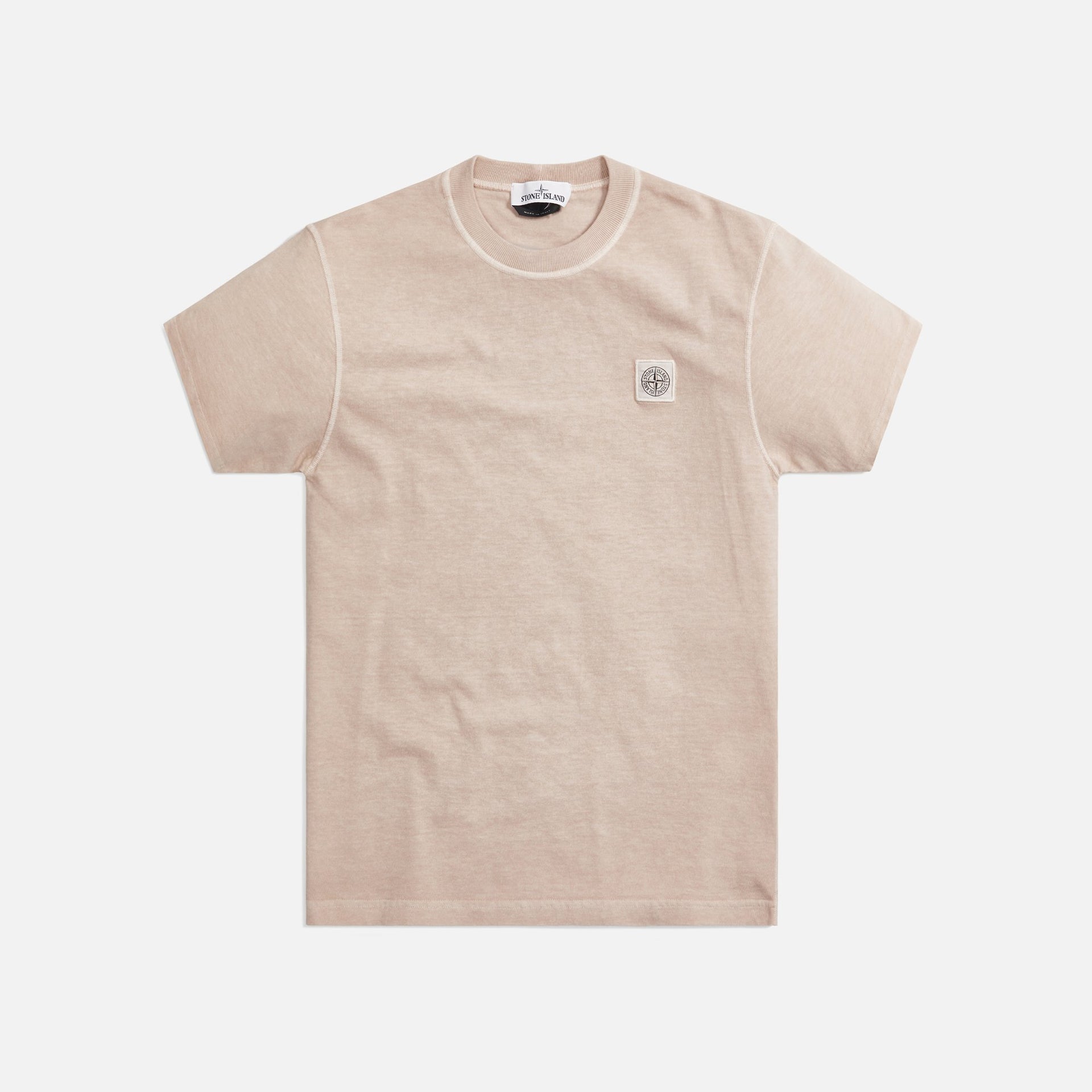 Stone Island Cotton Jersey Garment Dyed Fissato Tee - Anti