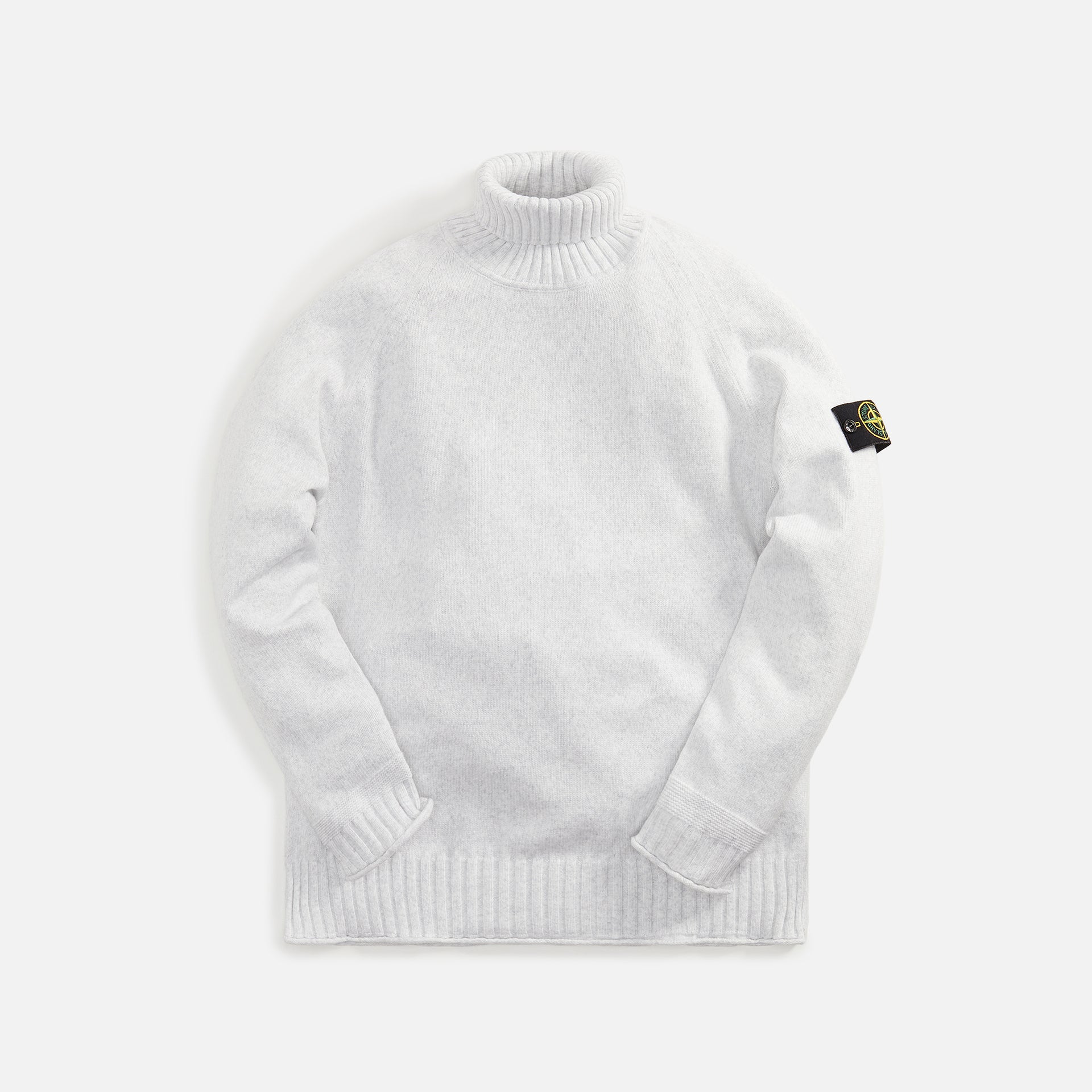 Stone Island Winter Cotton Turtleneck - Pearl Grey