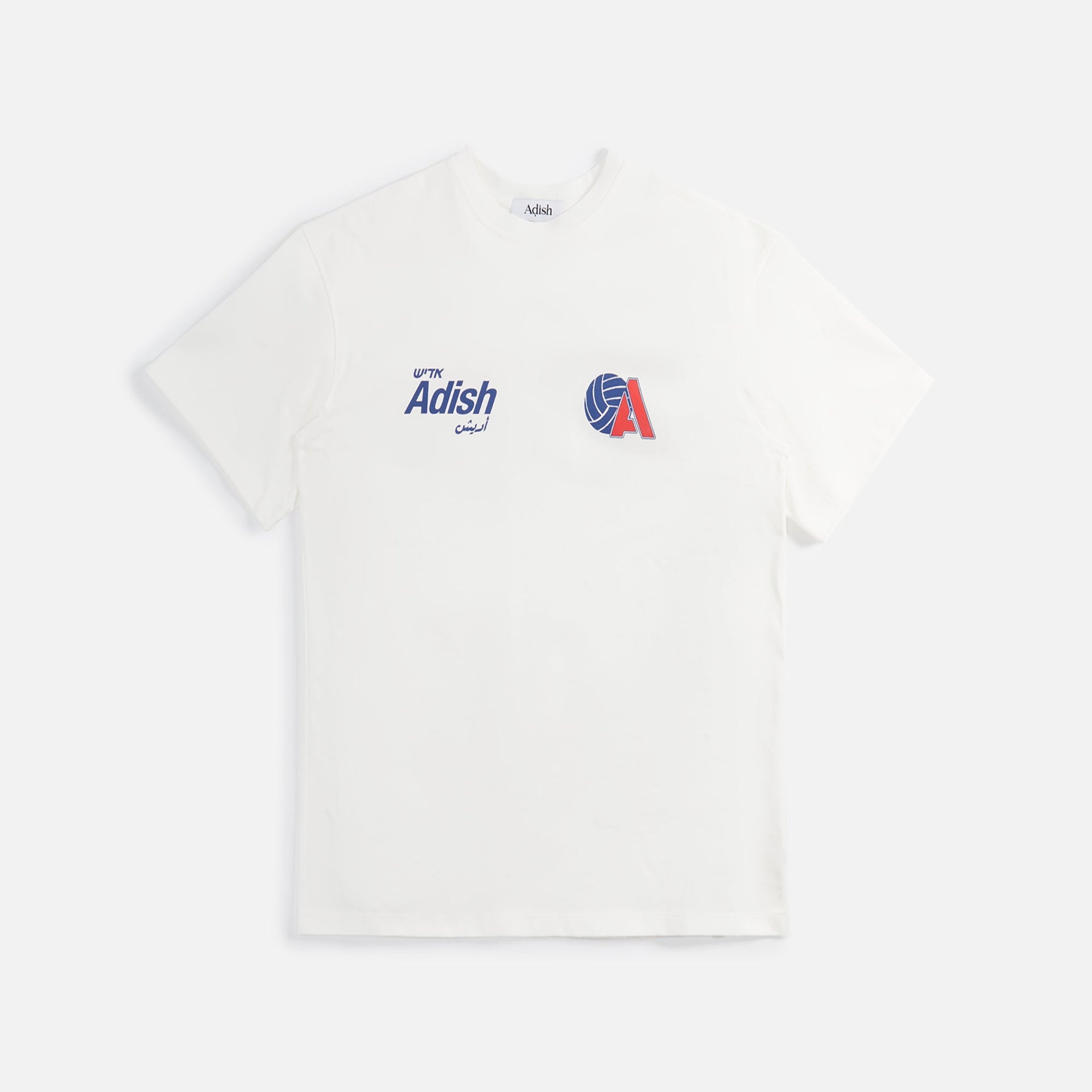 Adish Kora Logo Tee  - Off White